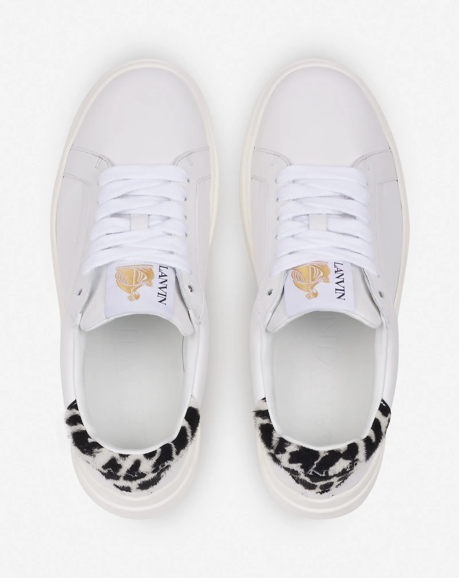 DDB0 LEATHER PLATFORM SNEAKERS sold by Lanvin product image thumbnail 3