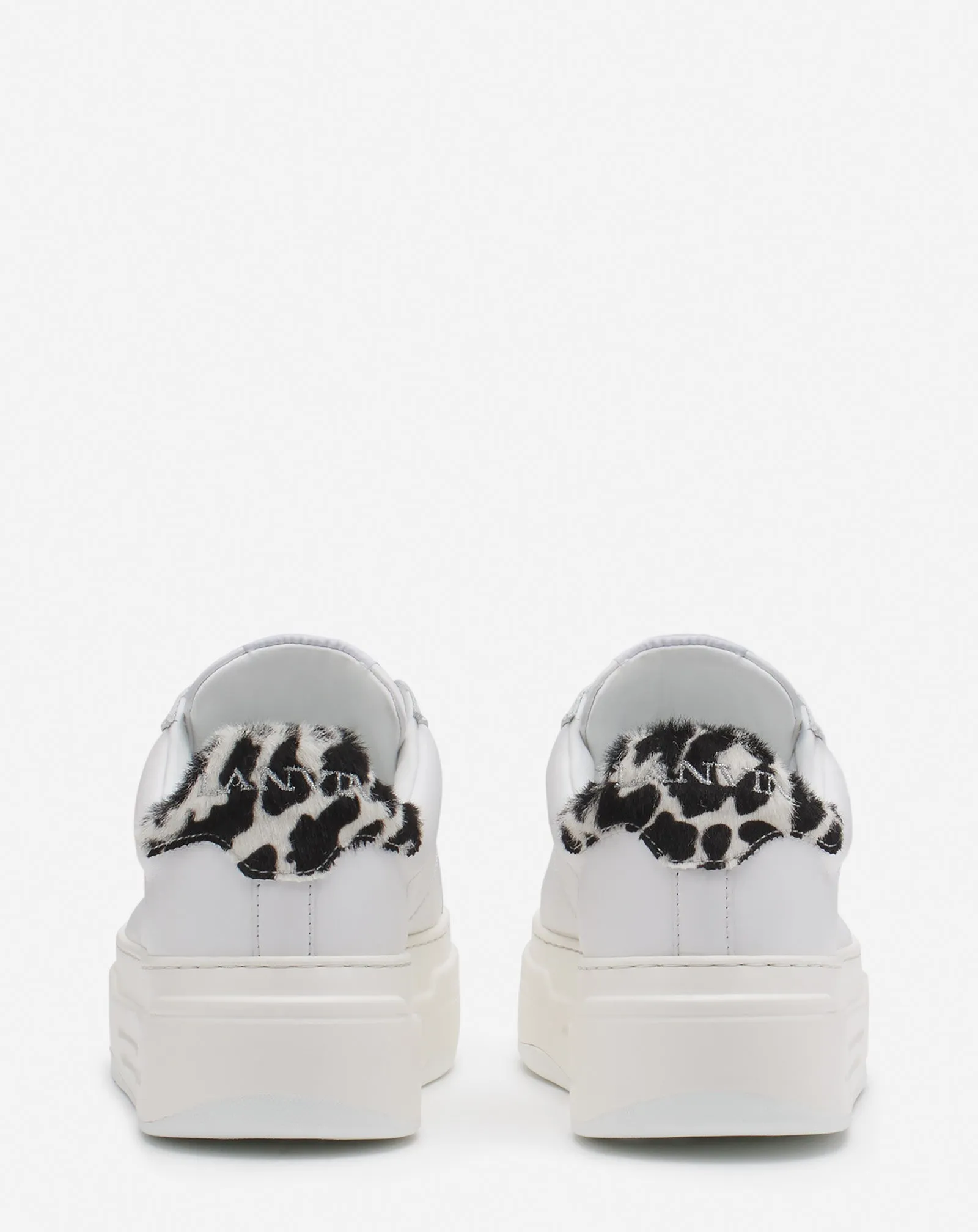 DDB0 LEATHER PLATFORM SNEAKERS sold by Lanvin product image thumbnail 4