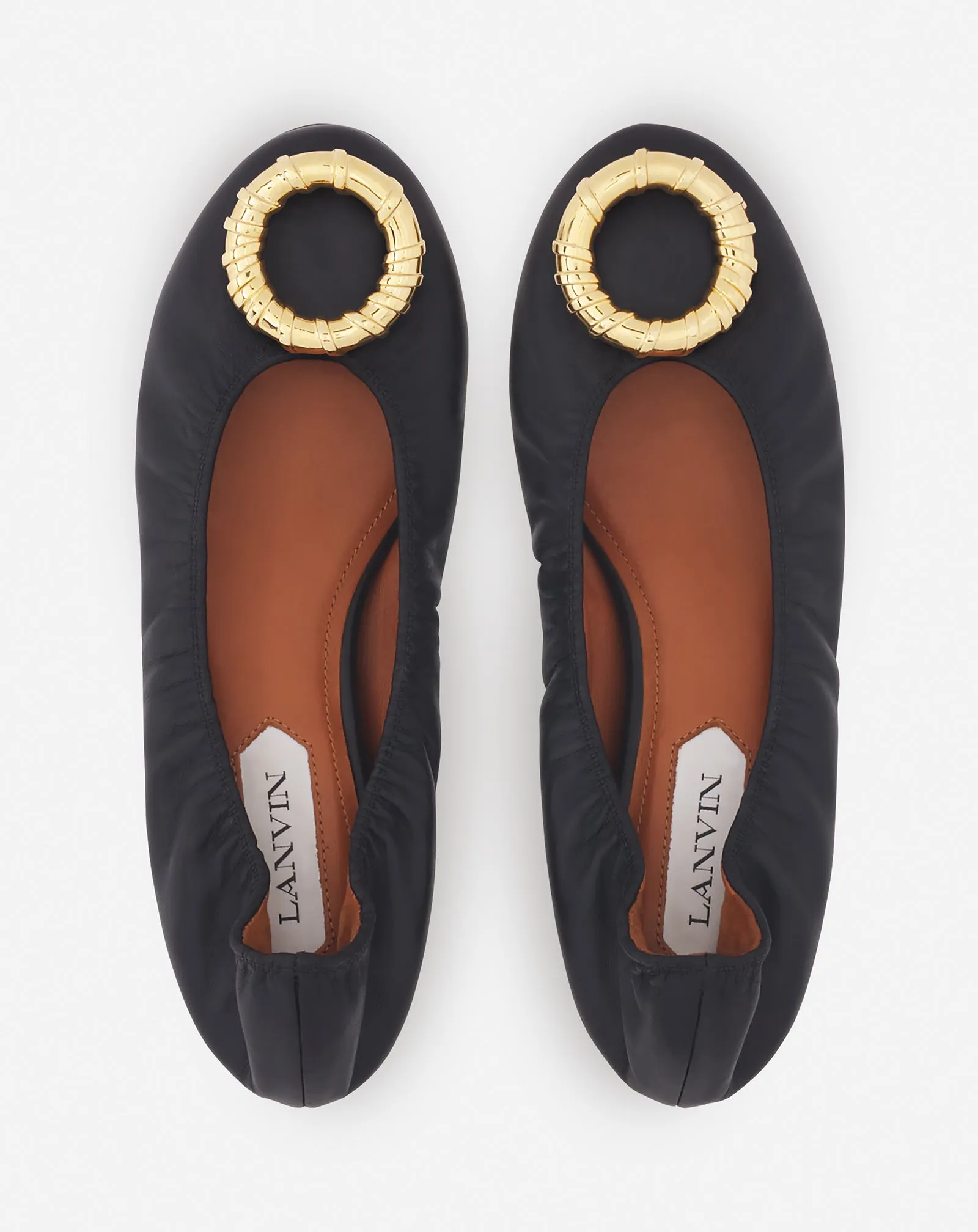 MÉLODIE LEATHER BALLERINA FLAT sold by Lanvin product image thumbnail 3