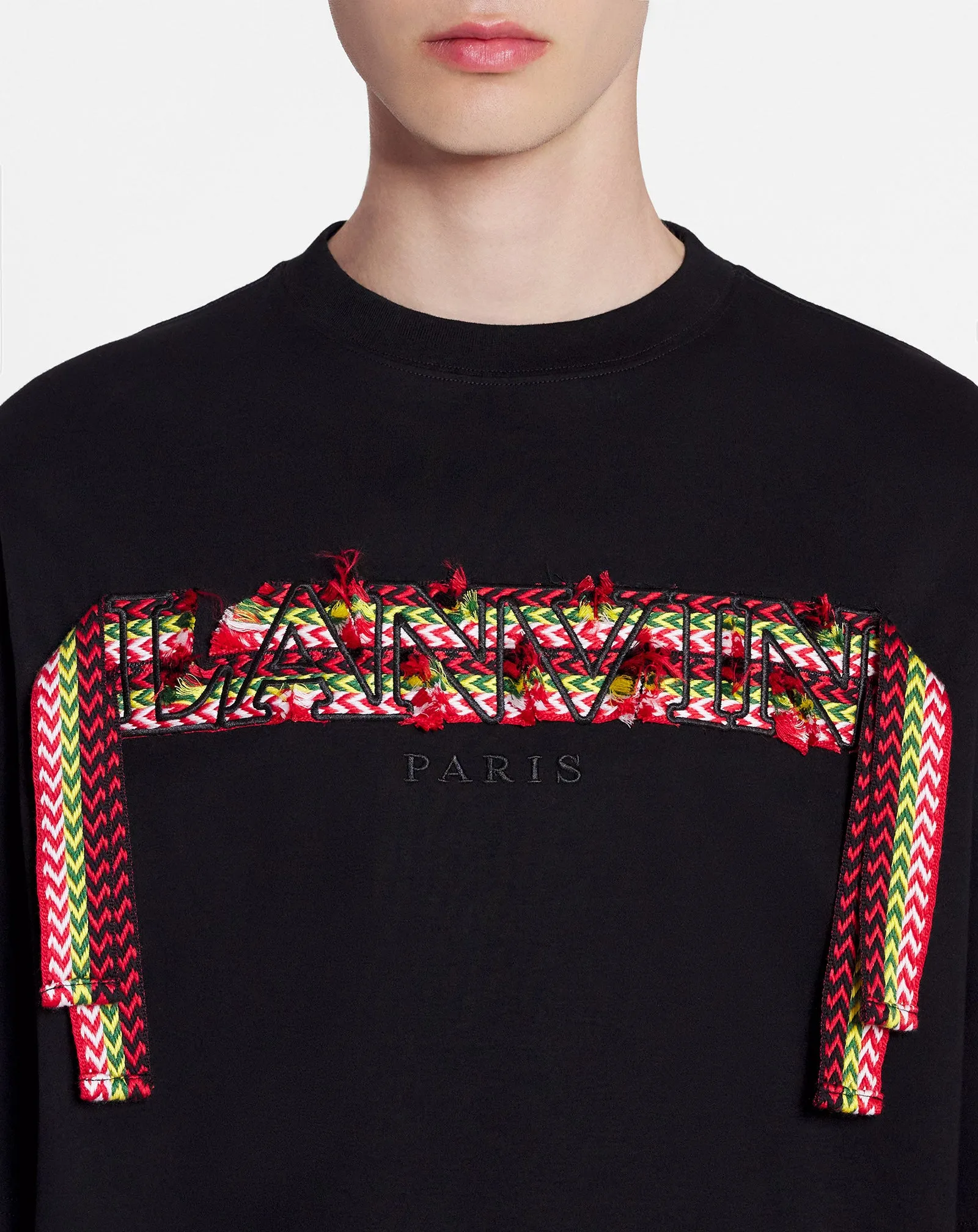 CURB LACE LANVIN OVERSIZED T-SHIRT sold by Lanvin product image thumbnail 5
