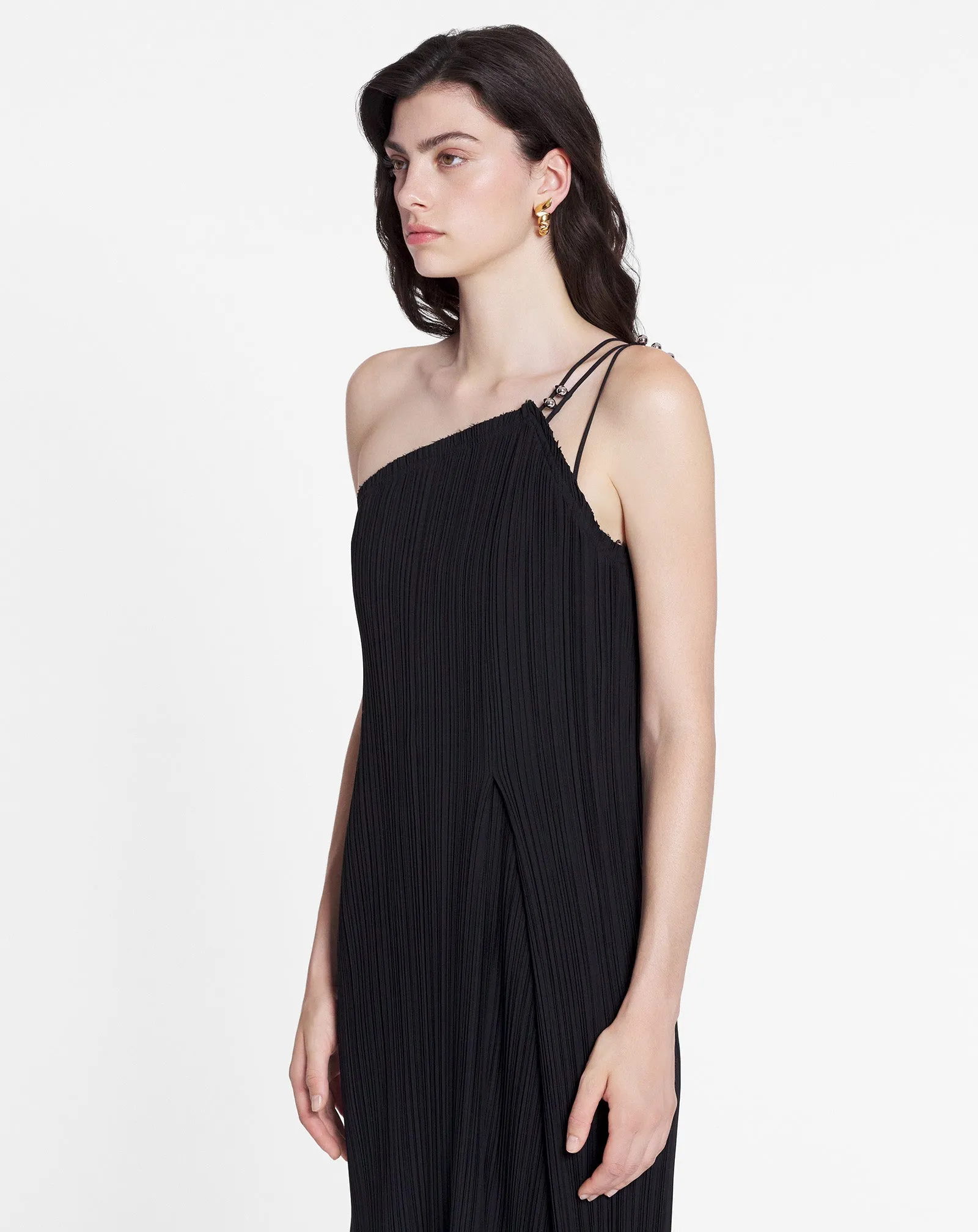 ASYMMETRICAL PLEATED DRESS sold by Lanvin product image thumbnail 3