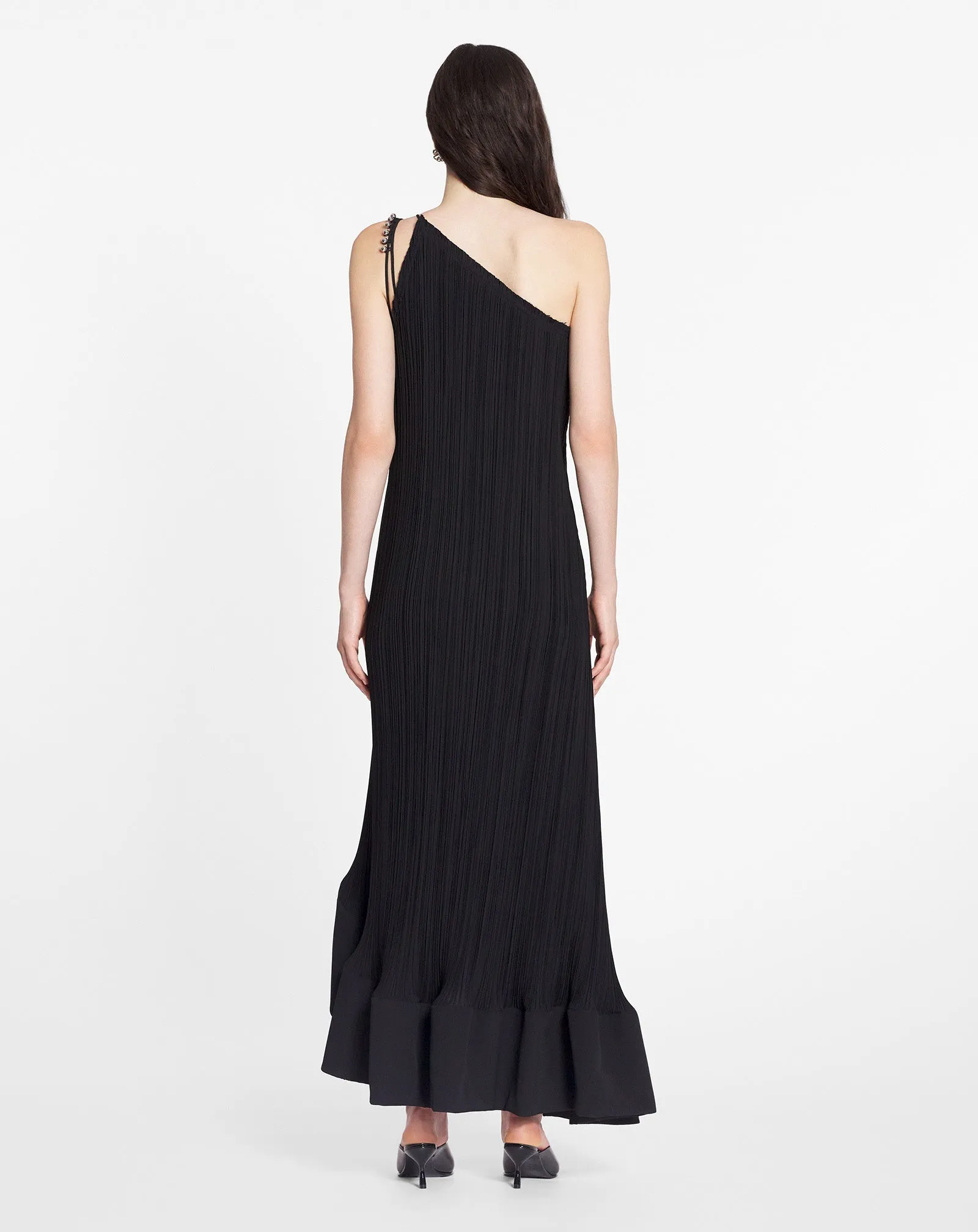 ASYMMETRICAL PLEATED DRESS sold by Lanvin product image thumbnail 4