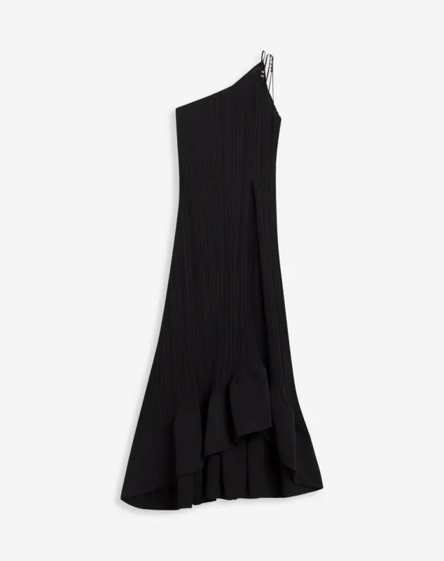 ASYMMETRICAL PLEATED DRESS sold by Lanvin