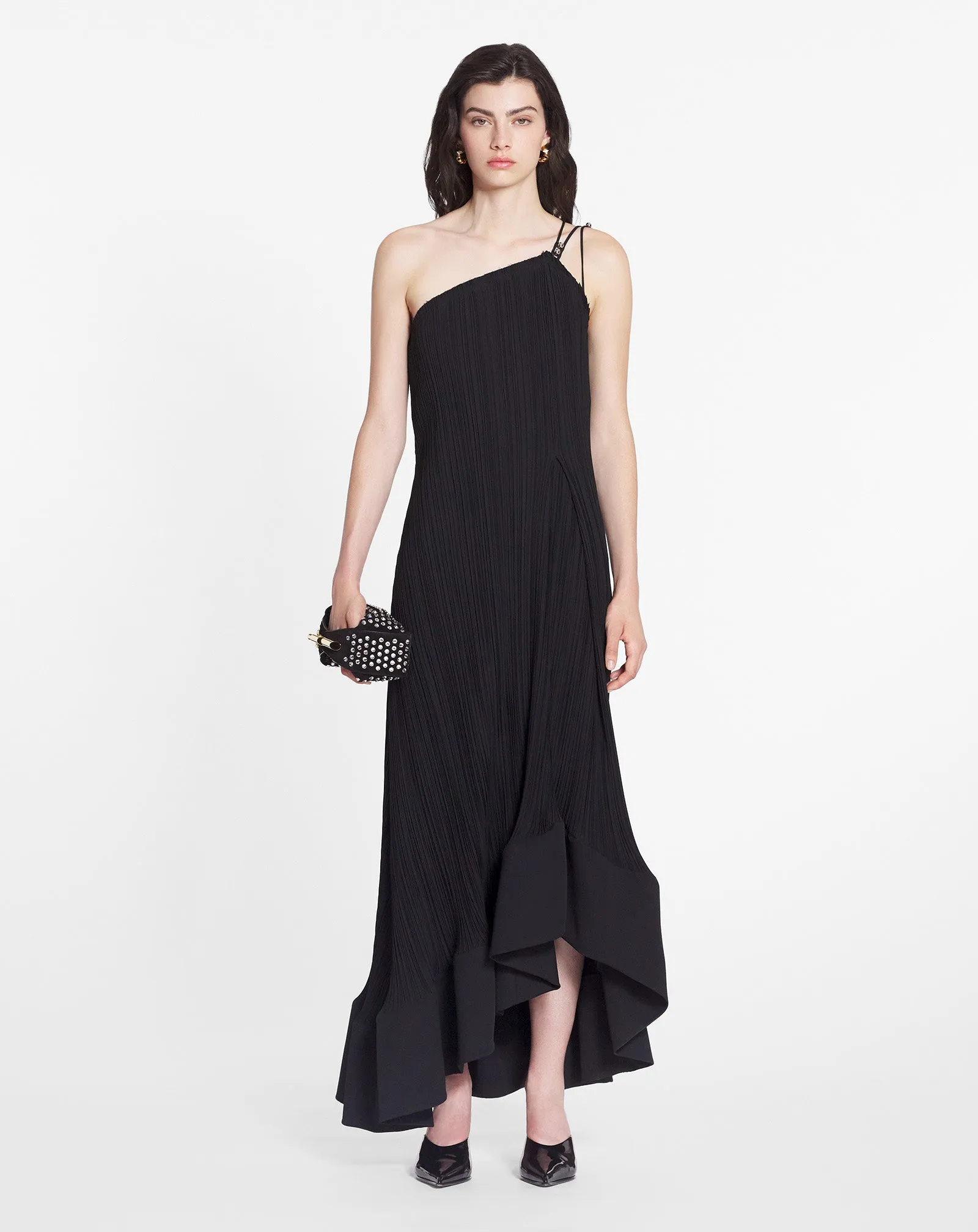 ASYMMETRICAL PLEATED DRESS sold by Lanvin product image thumbnail 2