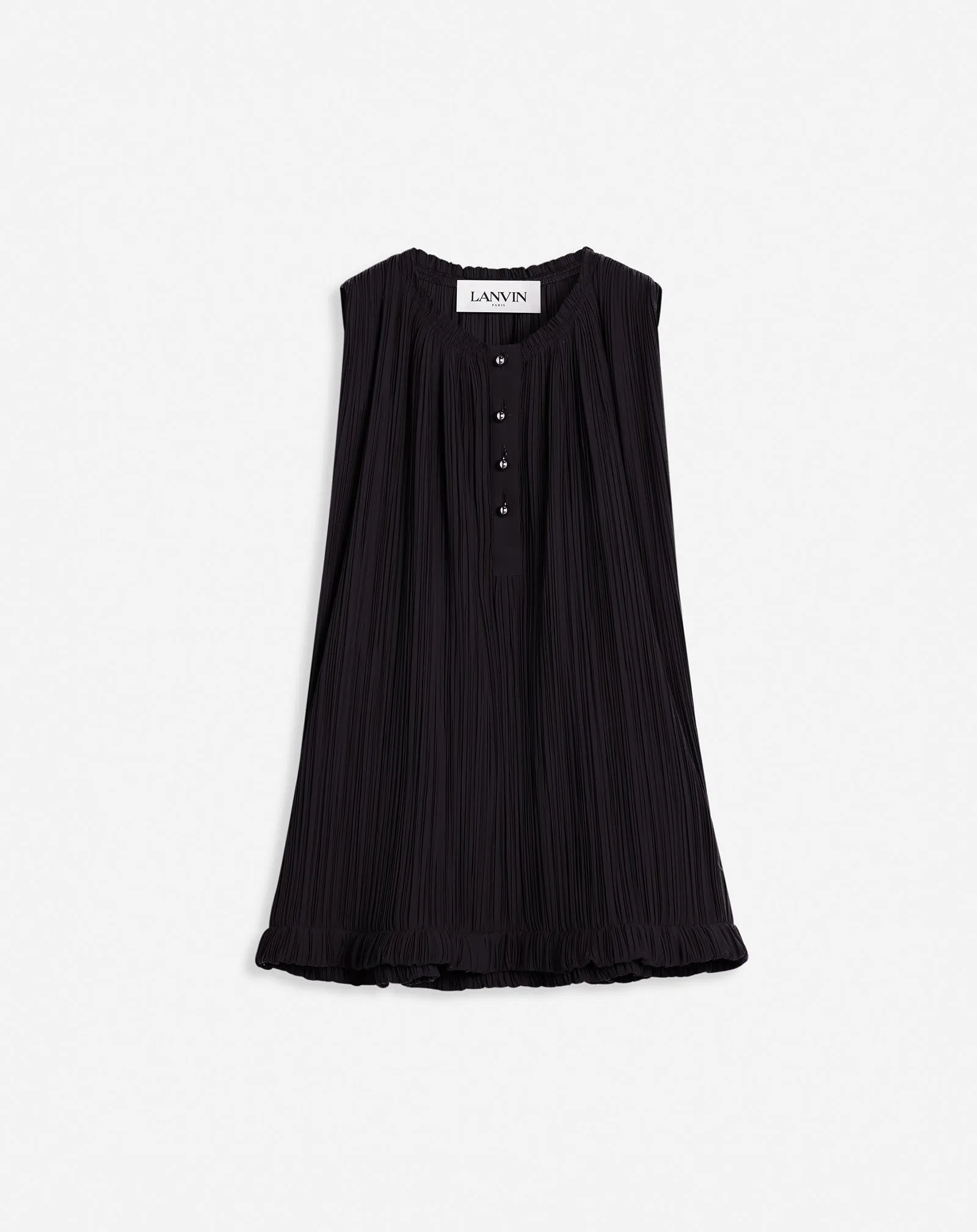 SLEEVELESS PLEATED TOP sold by Lanvin