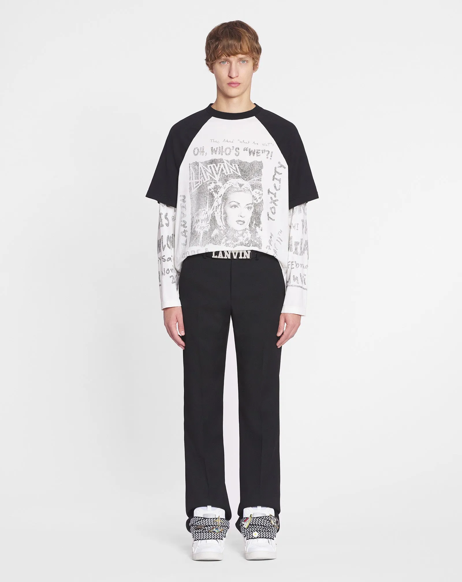 LANVIN X FUTURE LONG-SLEEVED PRINT T-SHIRT sold by Lanvin product image thumbnail 3