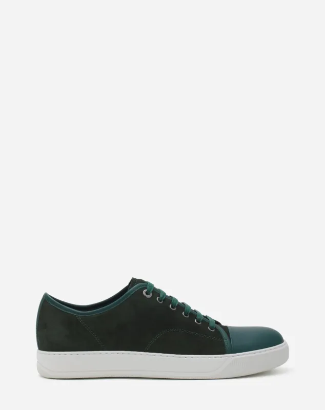 DBB1 LEATHER AND SUEDE SNEAKERS sold by Lanvin