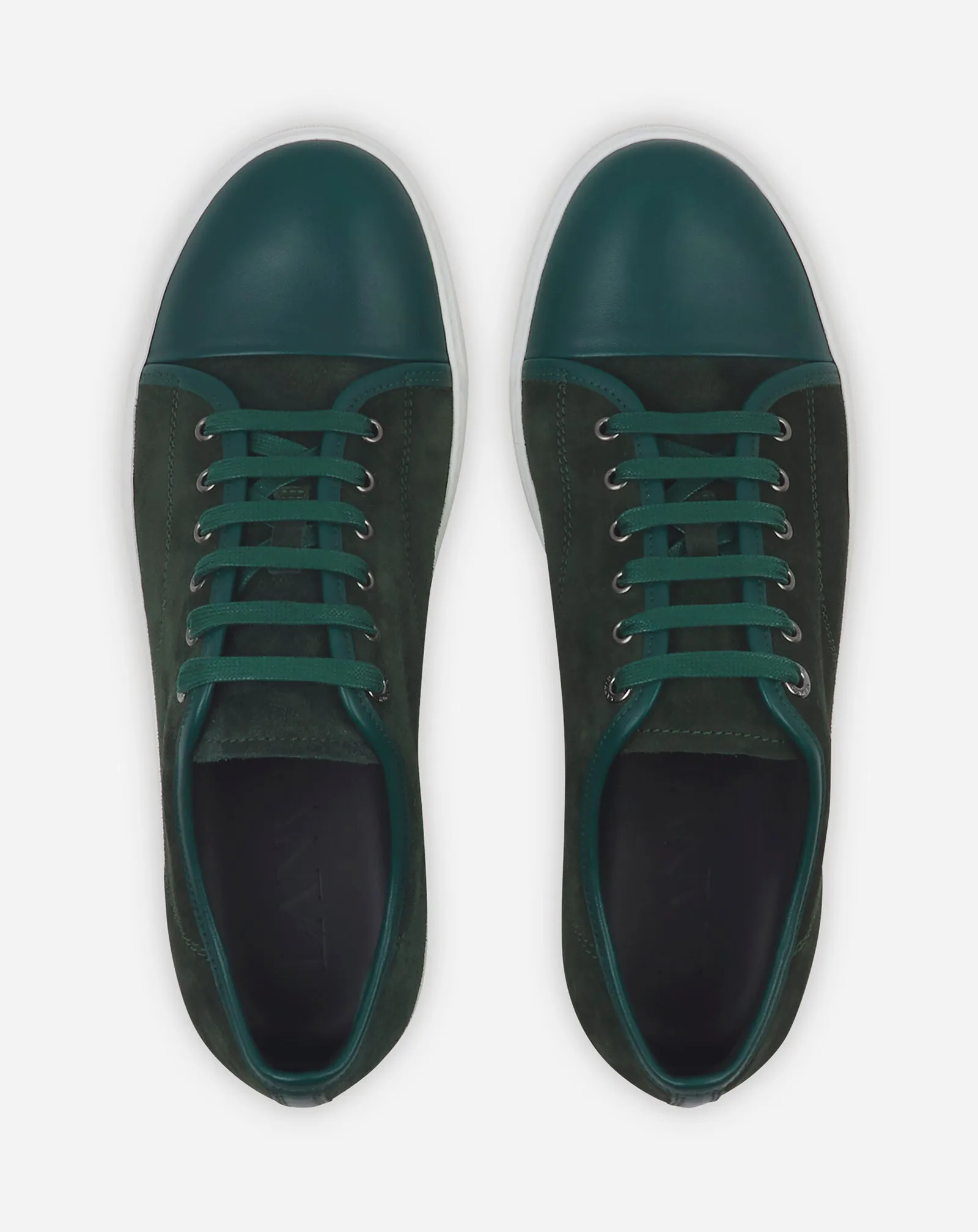 DBB1 LEATHER AND SUEDE SNEAKERS sold by Lanvin product image thumbnail 3