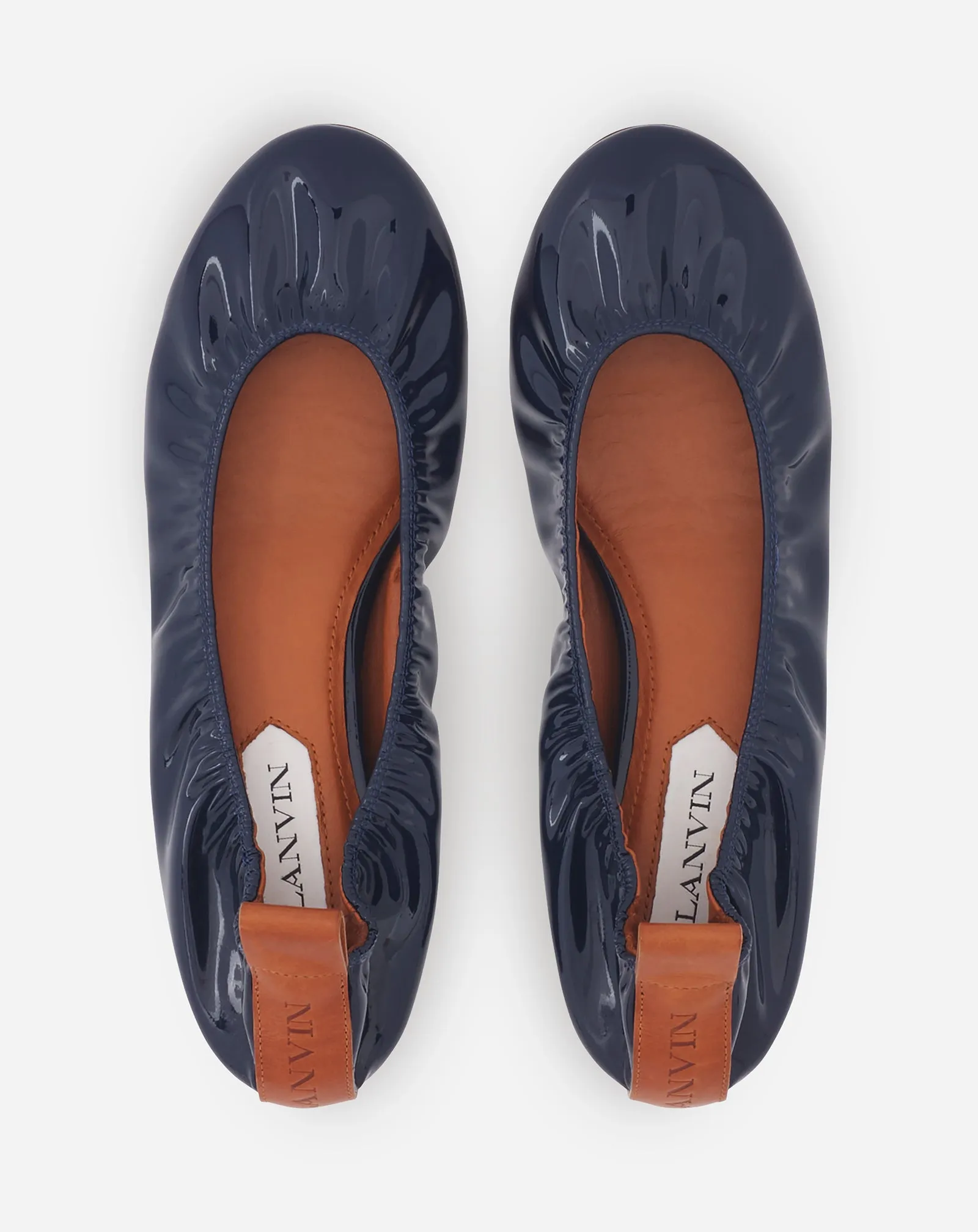 THE BALLERINA FLAT IN PATENT LEATHER sold by Lanvin product image thumbnail 4