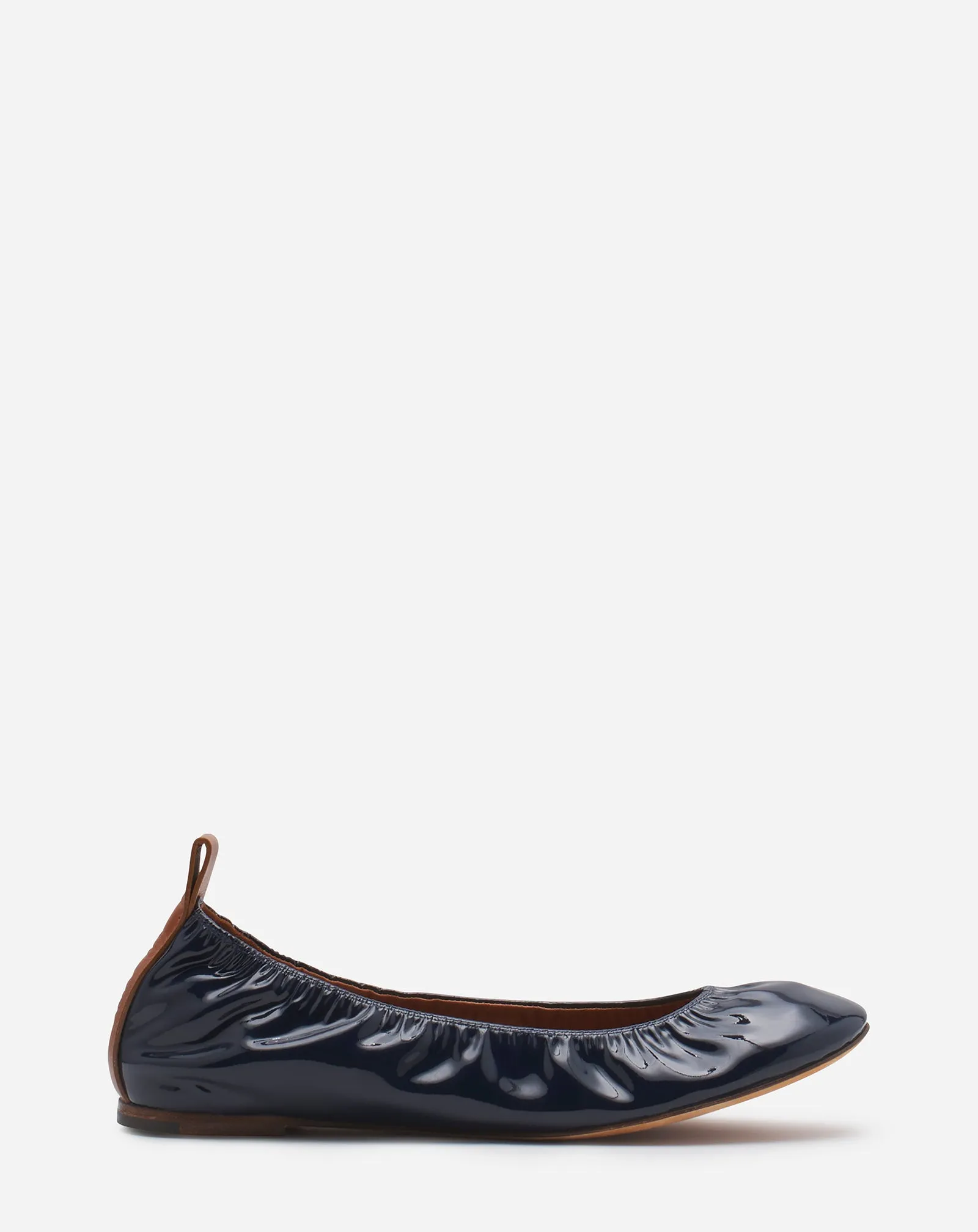 THE BALLERINA FLAT IN PATENT LEATHER sold by Lanvin