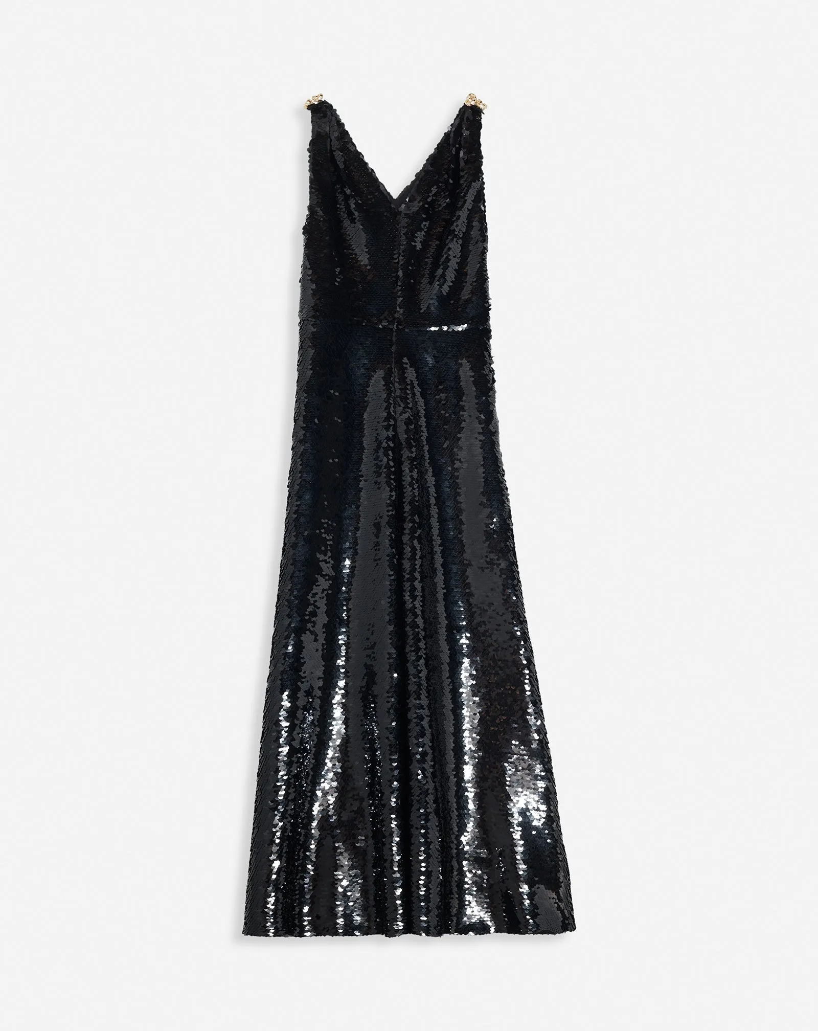 LONG EMBROIDERED SLEEVELESS DRESS sold by Lanvin