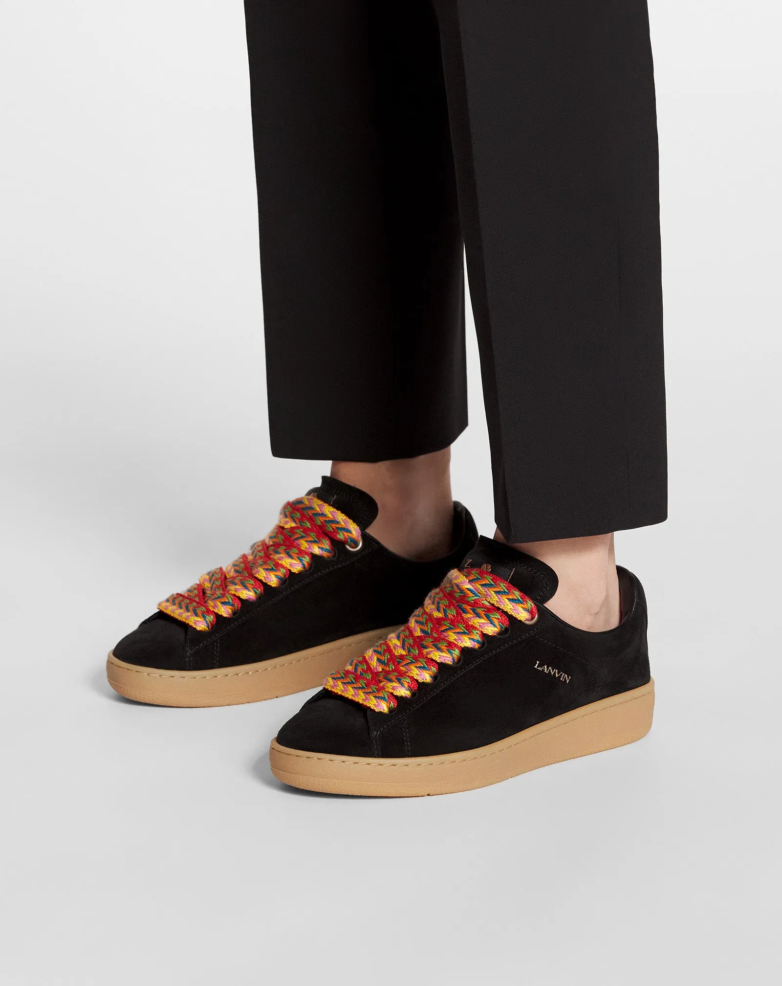 SUEDE CURB LITE SNEAKERS sold by Lanvin product image thumbnail 3