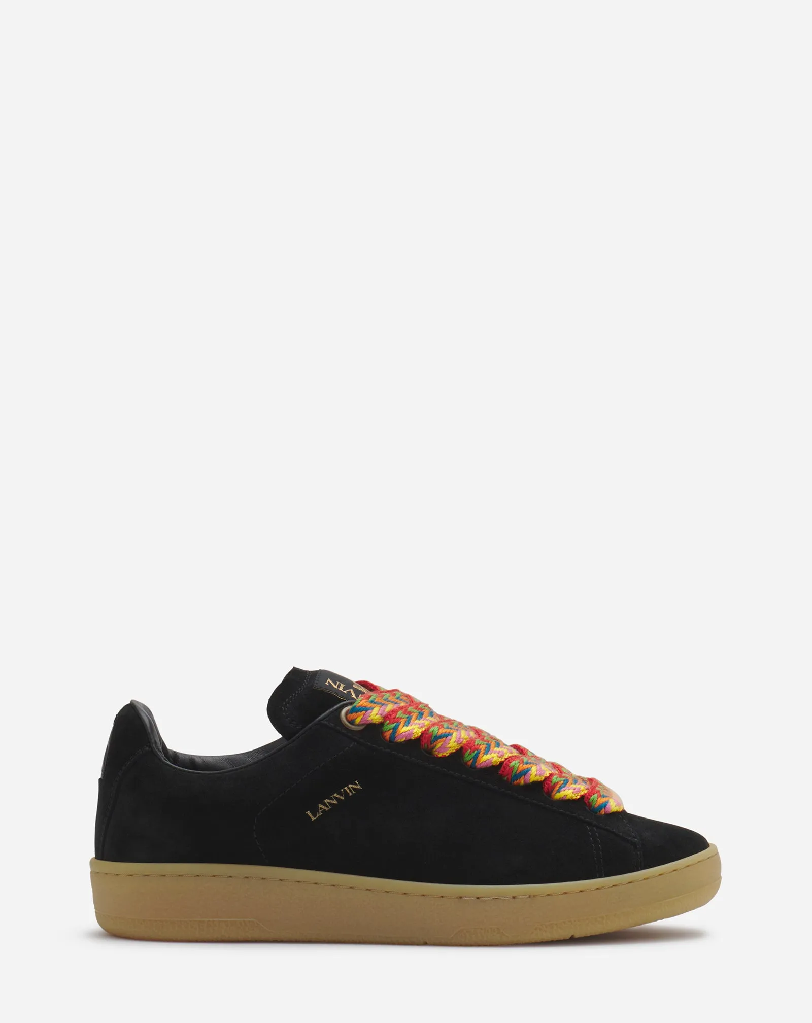 SUEDE CURB LITE SNEAKERS sold by Lanvin
