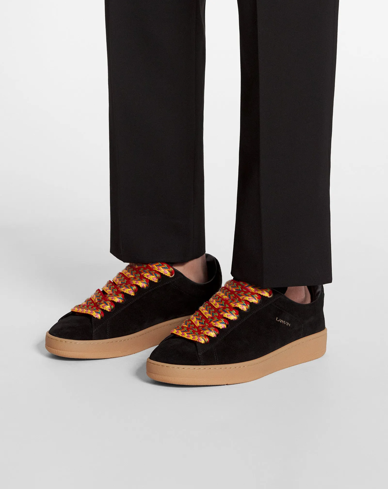 SUEDE CURB LITE SNEAKERS sold by Lanvin product image thumbnail 3