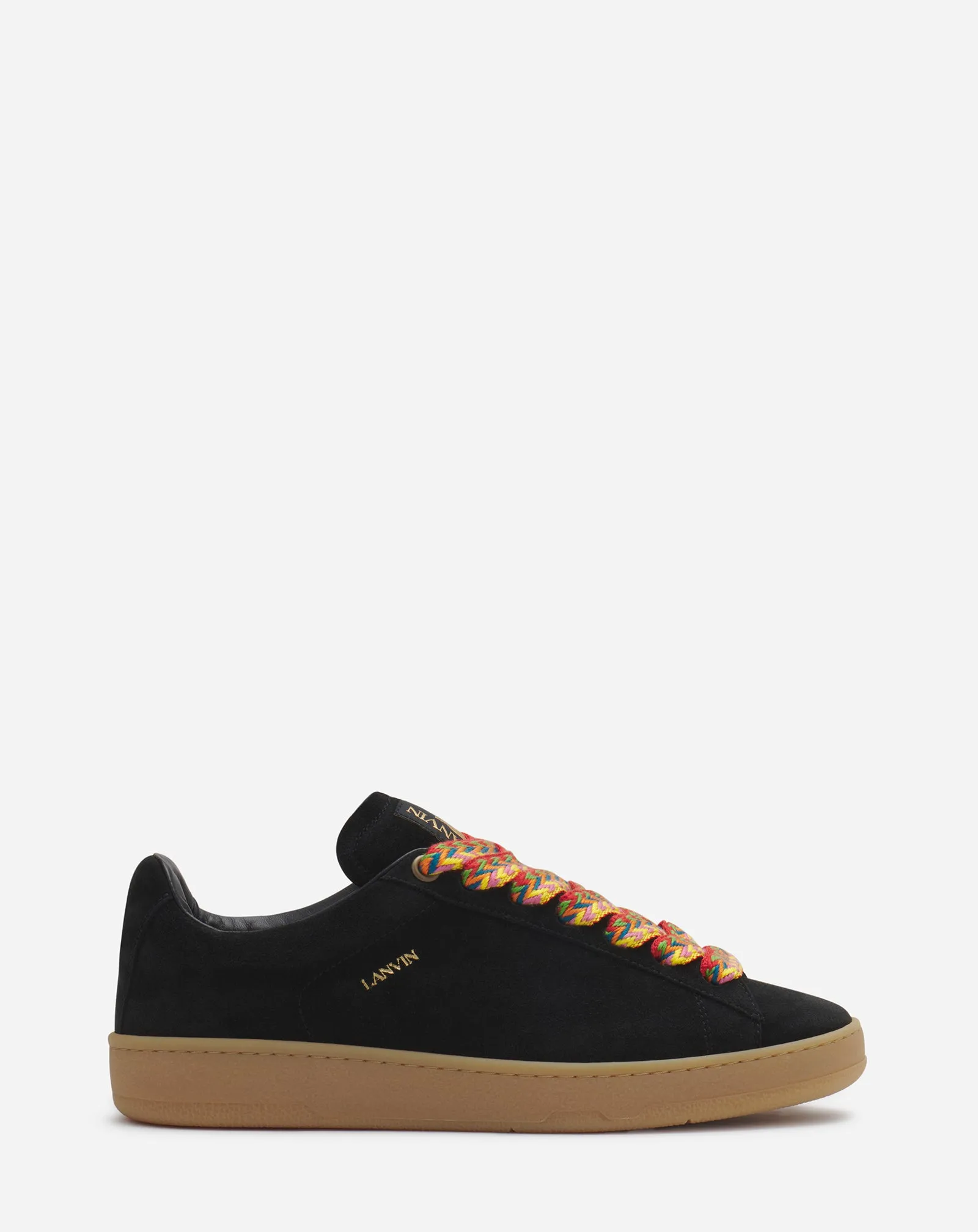 SUEDE CURB LITE SNEAKERS sold by Lanvin