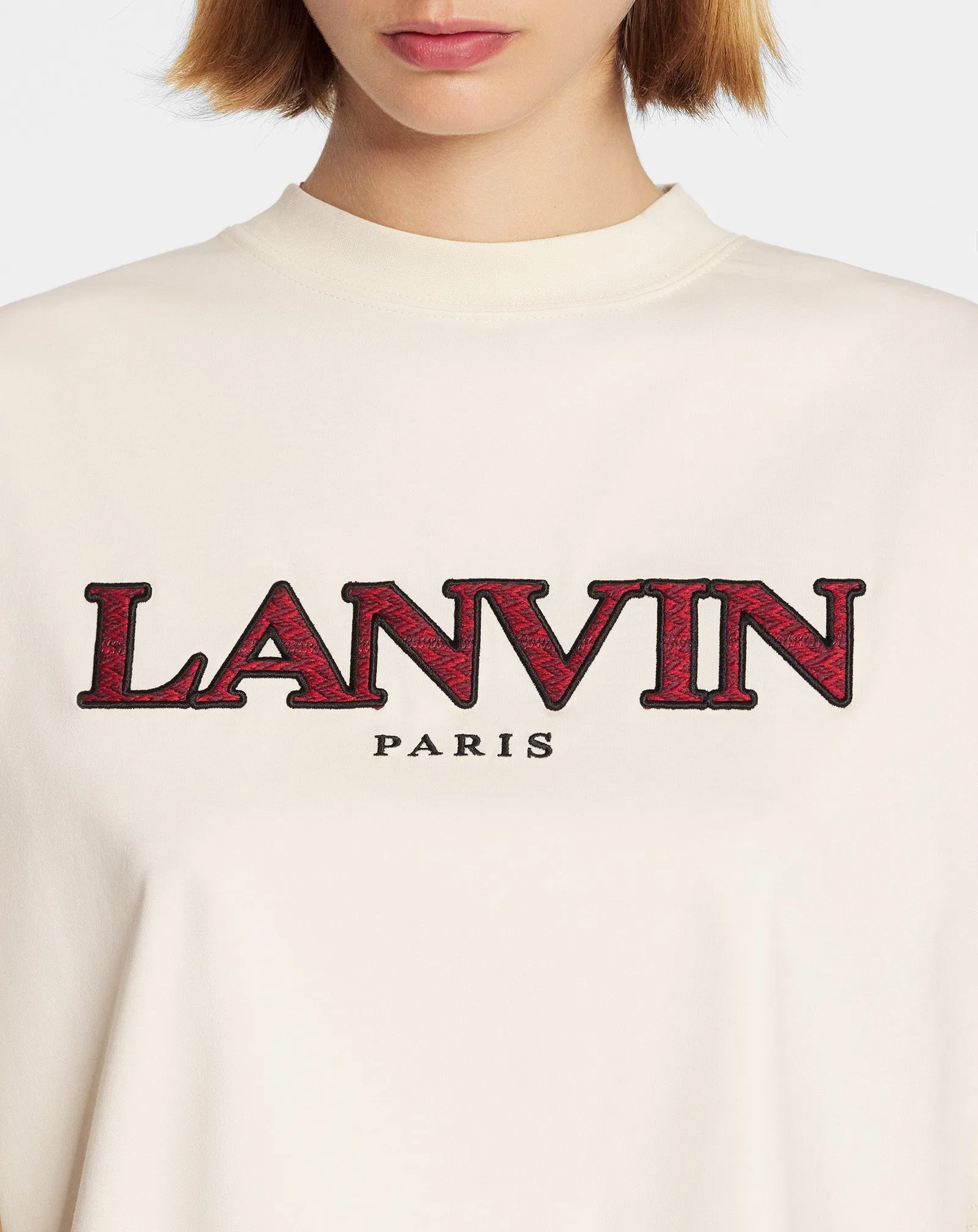 OVERSIZED EMBROIDERED CURB T-SHIRT sold by Lanvin product image thumbnail 5