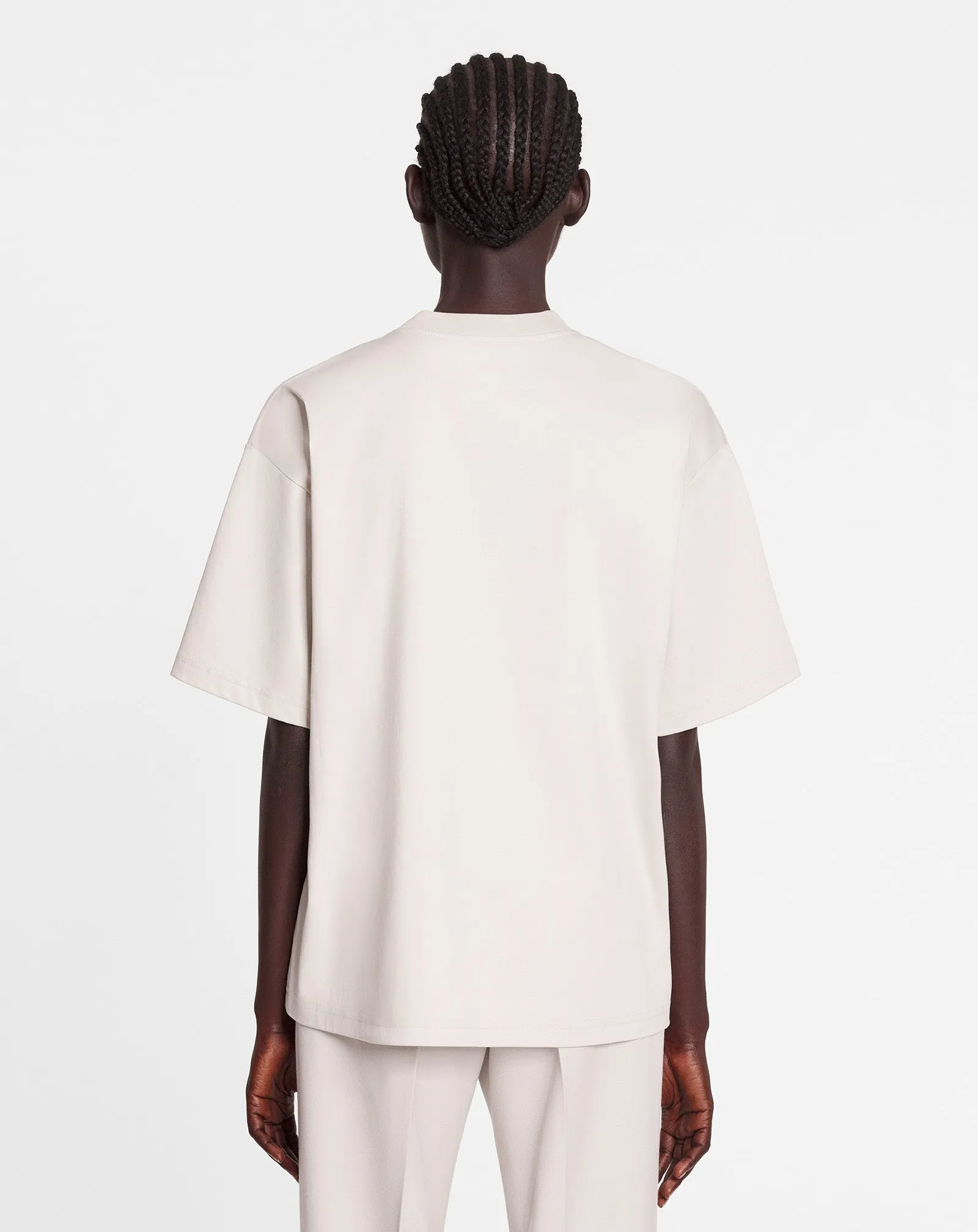 OVERSIZED LANVIN PARIS EMBROIDERED T-SHIRT sold by Lanvin product image thumbnail 4