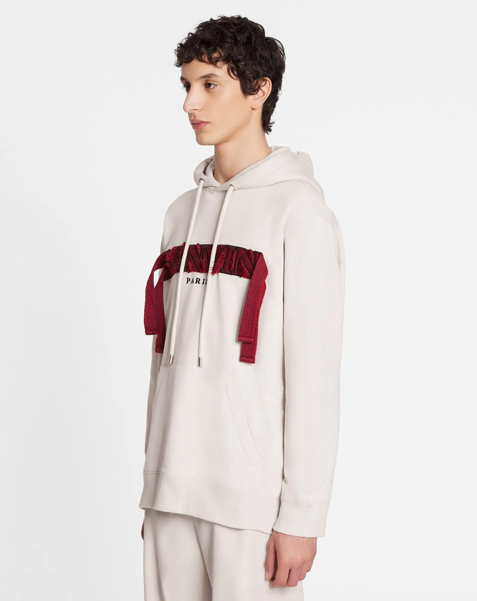 OVERSIZED LANVIN CURB LACE HOODIE sold by Lanvin product image thumbnail 3