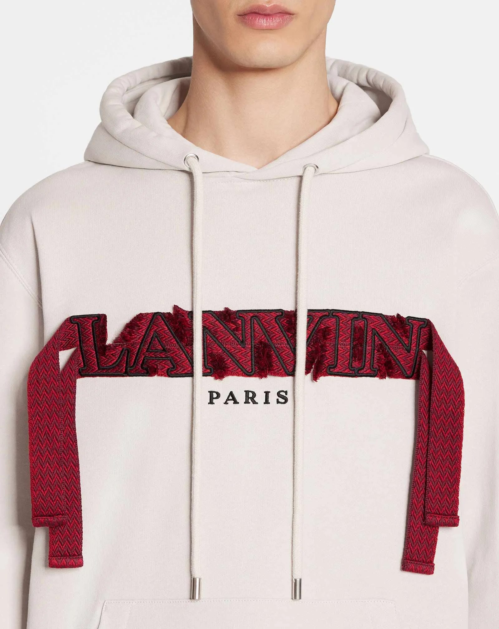 OVERSIZED LANVIN CURB LACE HOODIE sold by Lanvin product image thumbnail 5