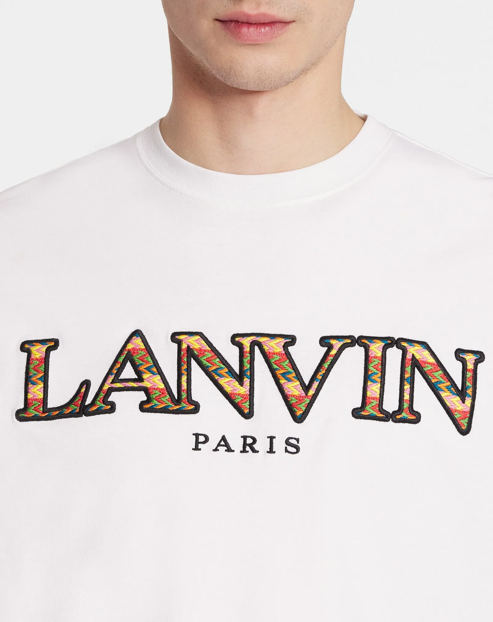 CLASSIC CURB EMBROIDERED T-SHIRT sold by Lanvin product image thumbnail 5