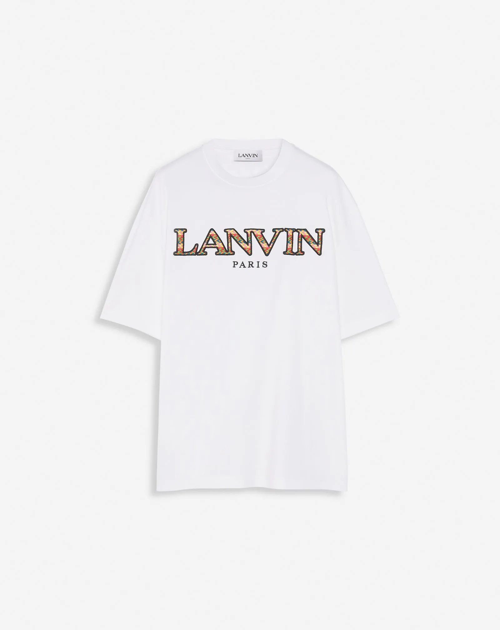 CLASSIC CURB EMBROIDERED T-SHIRT sold by Lanvin