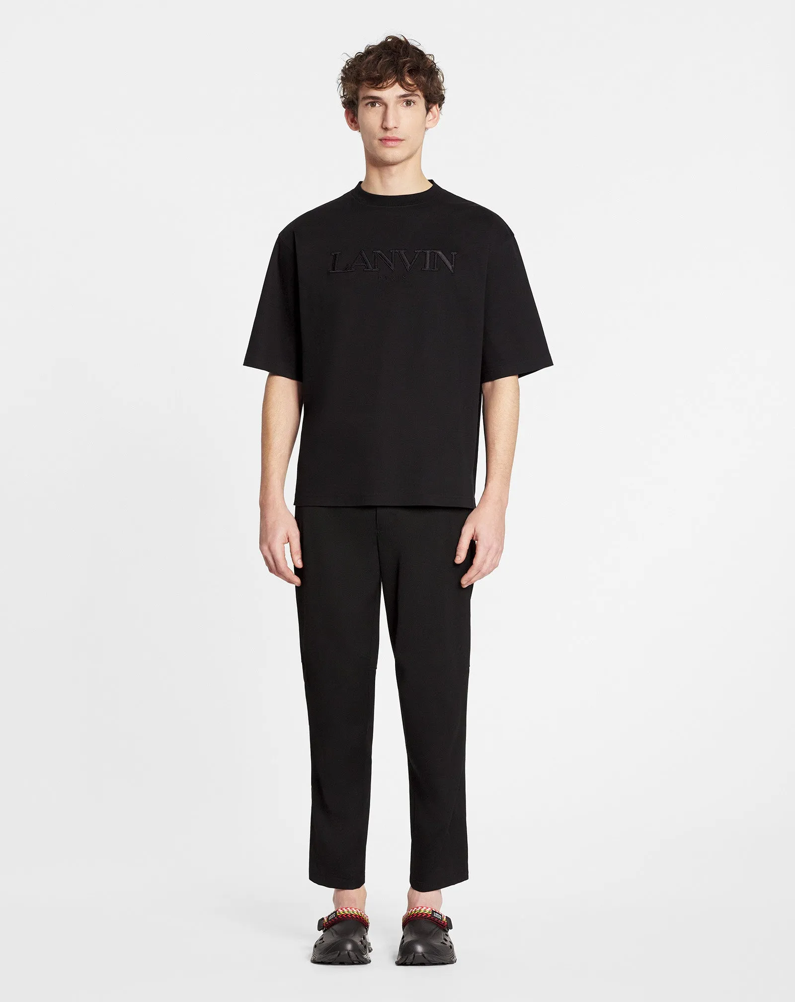 OVERSIZED LANVIN PARIS EMBROIDERED T-SHIRT sold by Lanvin product image thumbnail 2