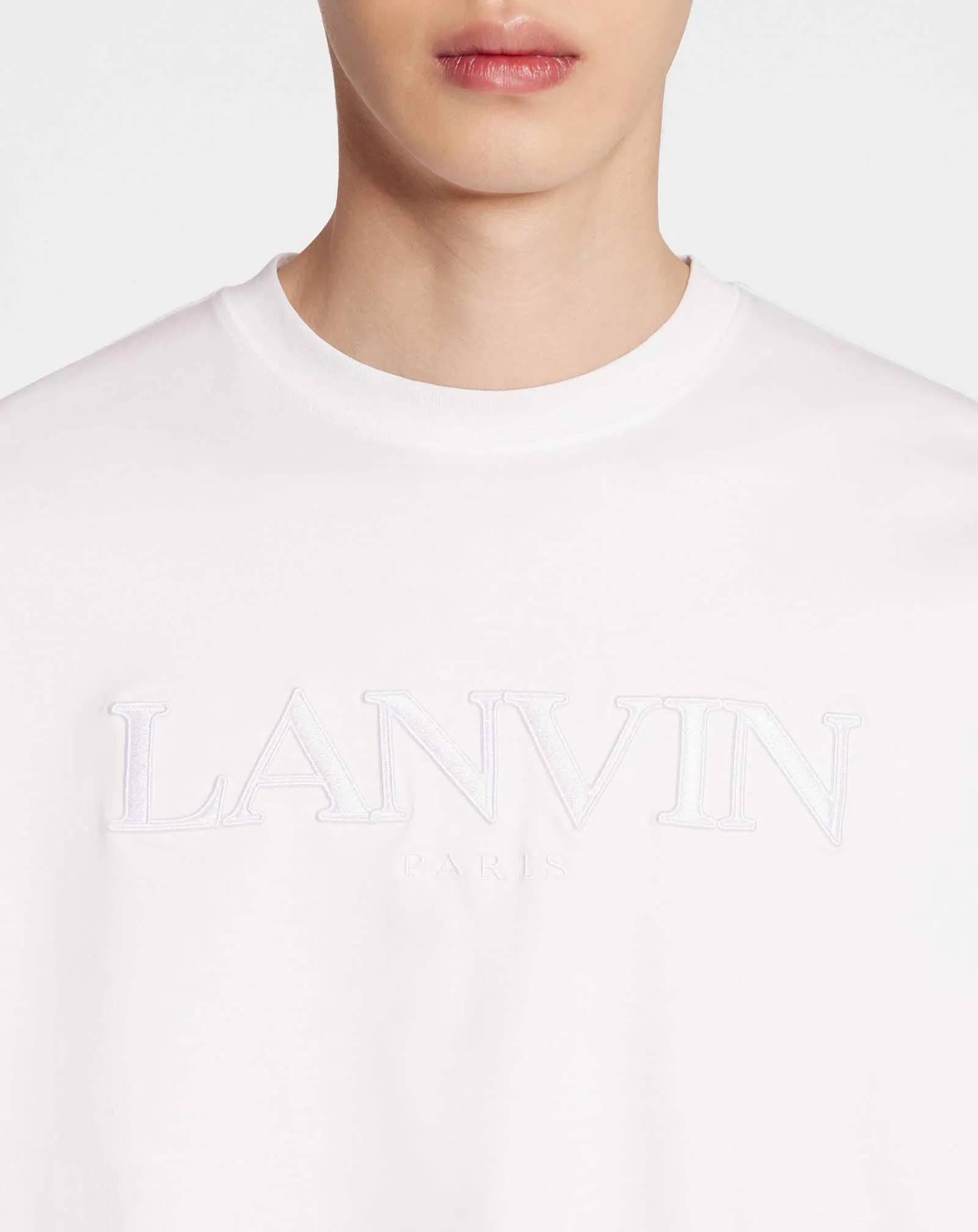 CLASSIC LANVIN PARIS EMBROIDERED T-SHIRT sold by Lanvin product image thumbnail 5