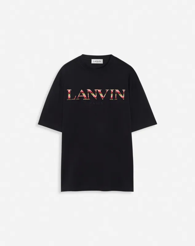 CLASSIC CURB EMBROIDERED T-SHIRT sold by Lanvin