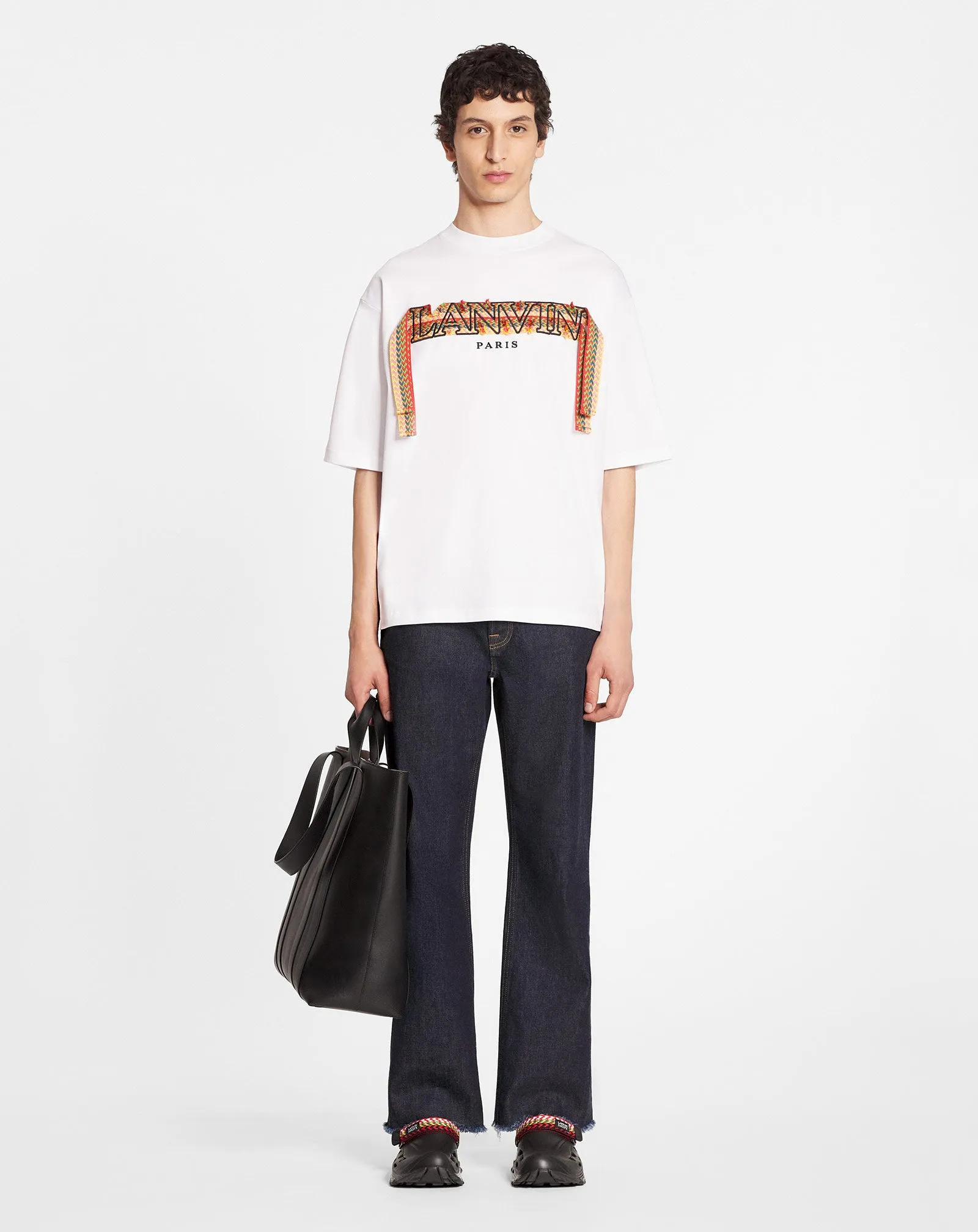 CURB LACE LANVIN OVERSIZED T-SHIRT sold by Lanvin product image thumbnail 2