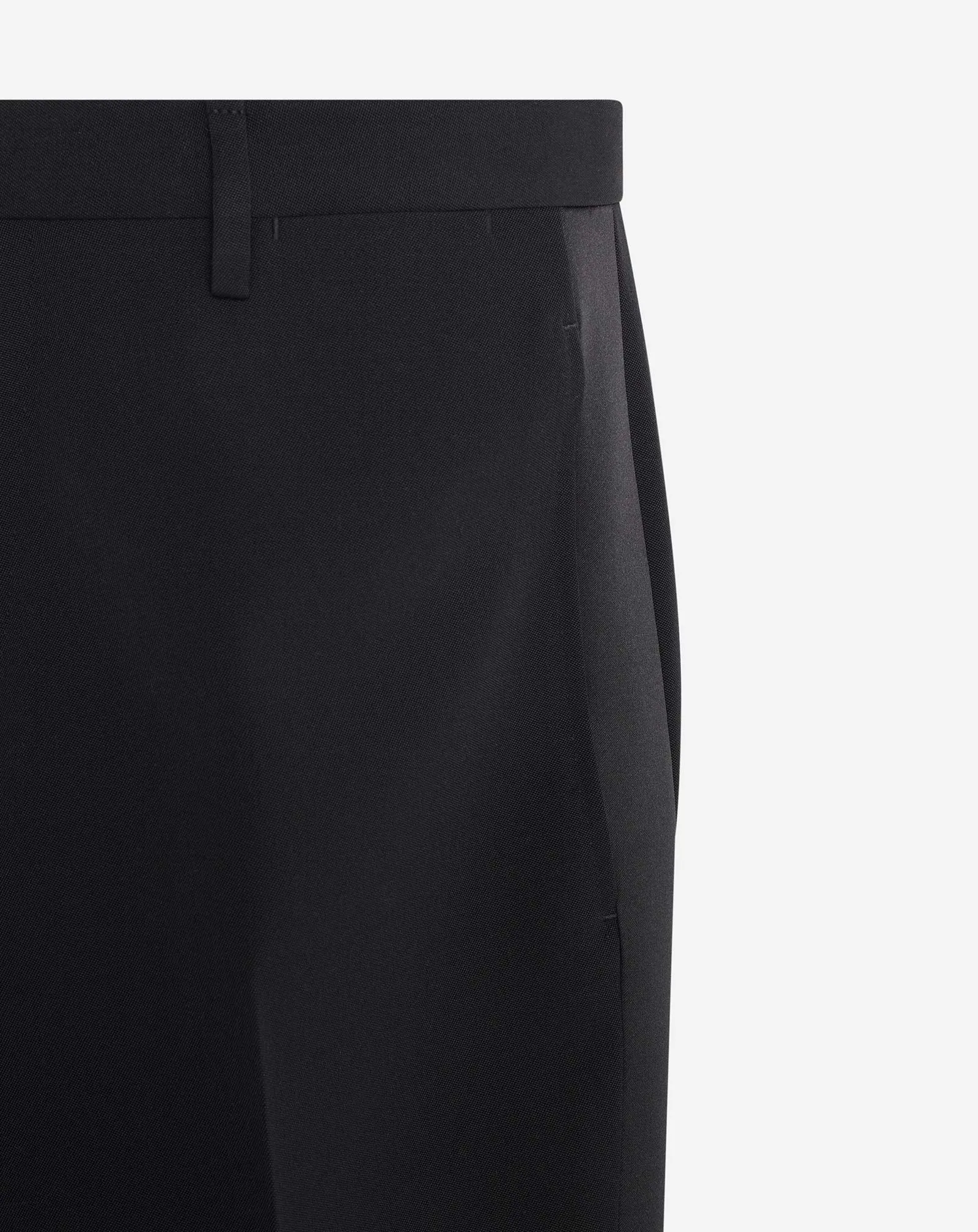 CIGARETTE TROUSERS WITH SATIN SIDE BANDS sold by Lanvin product image thumbnail 3