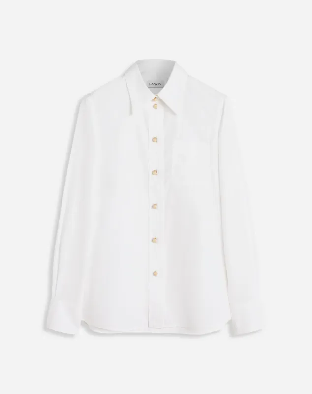LONG SLEEVE SHIRT IN POPLIN sold by Lanvin