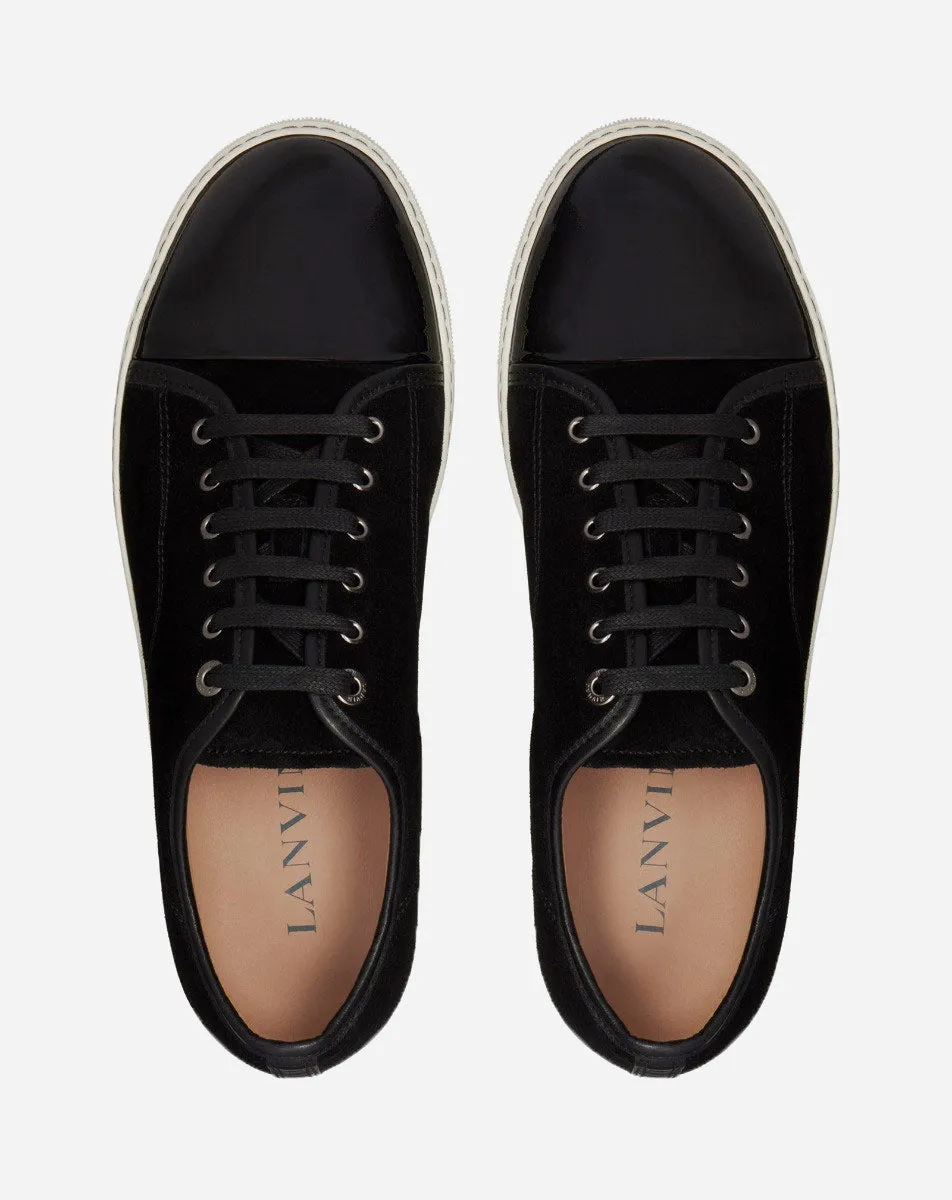 DBB1 SUEDE AND PATENT LEATHER SNEAKERS sold by Lanvin product image thumbnail 5