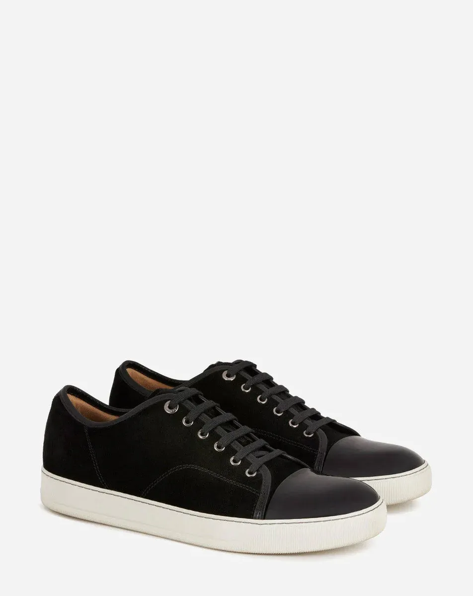 DBB1 SUEDE AND PATENT LEATHER SNEAKERS sold by Lanvin product image thumbnail 2