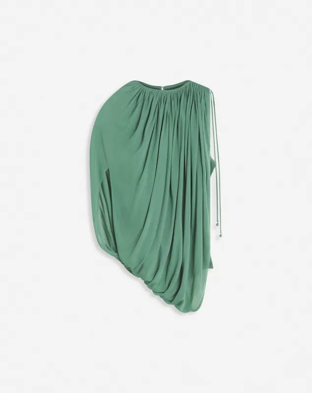 DRAPED JERSEY TOP sold by Lanvin