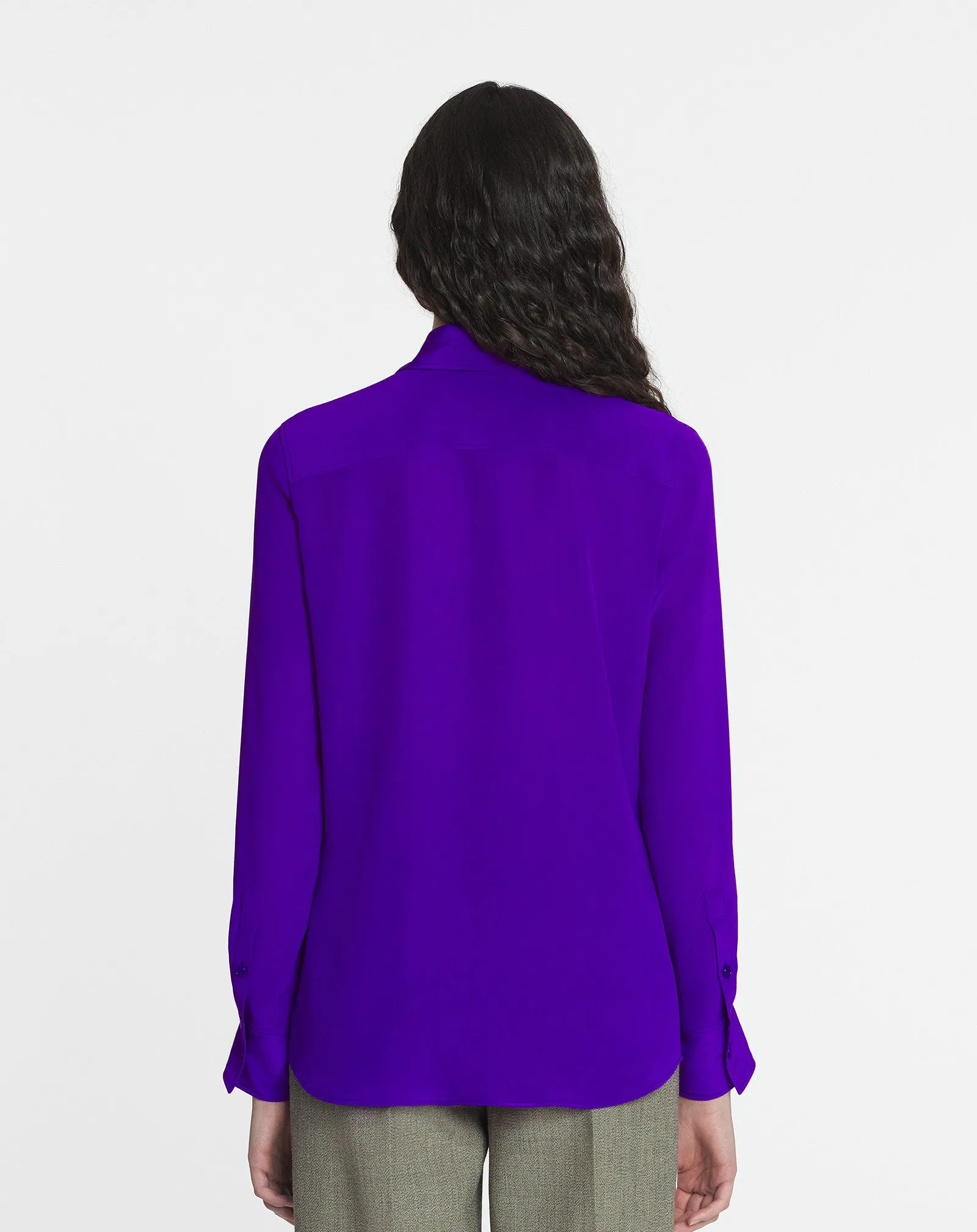 STRAIGHT SILK SHIRT sold by Lanvin product image thumbnail 4