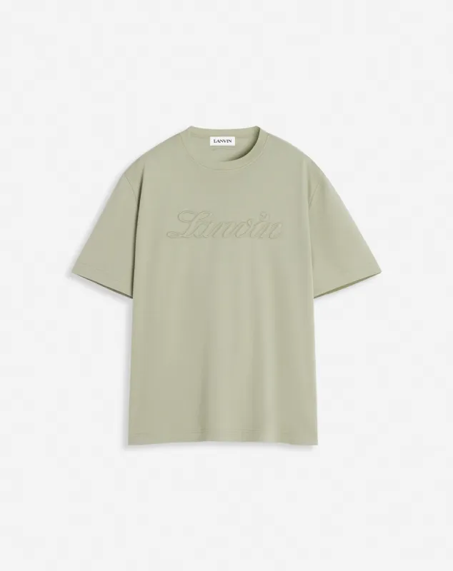 DEBOSSED LANVIN T-SHIRT made by Lanvin