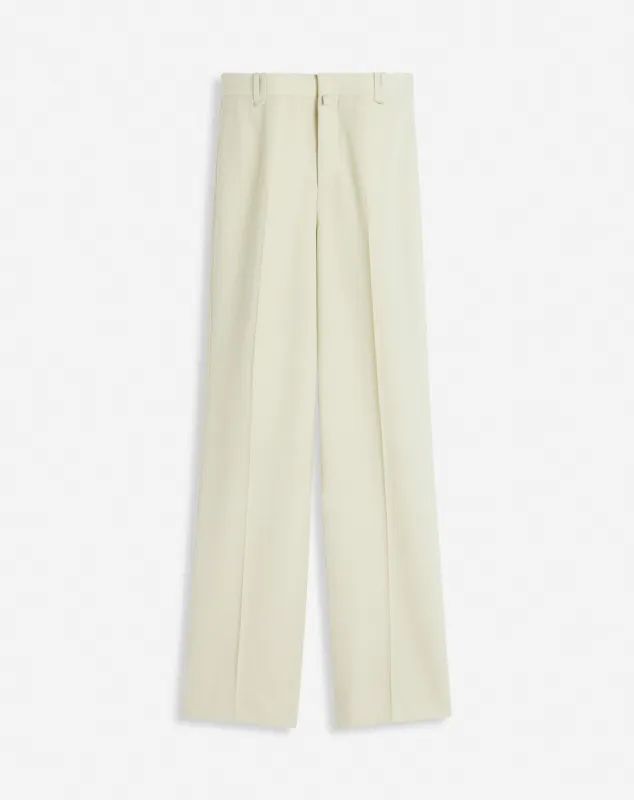 LOOSE FIT WOOL-BLEND PANTS sold by Lanvin