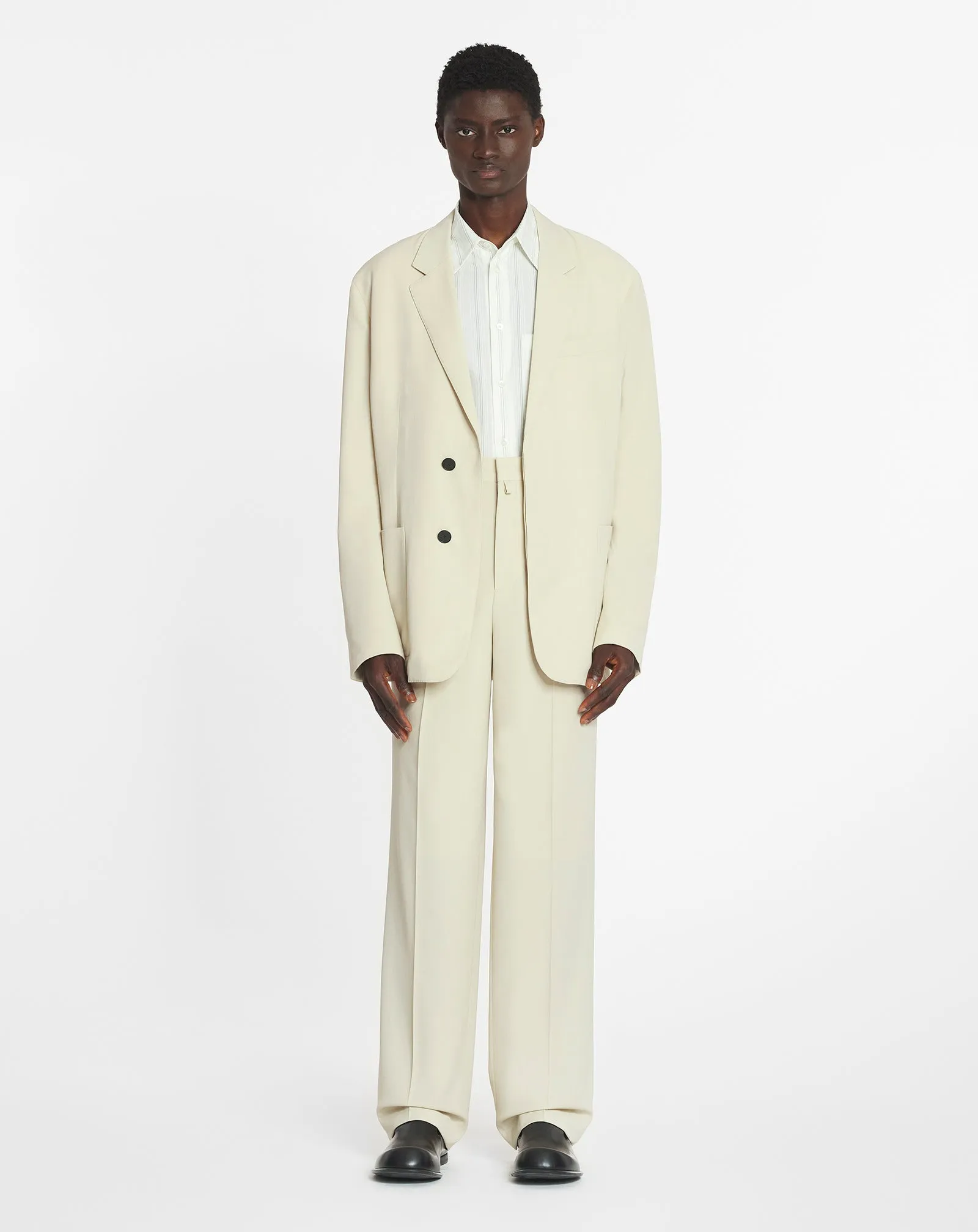 LOOSE FIT WOOL-BLEND PANTS sold by Lanvin product image thumbnail 2