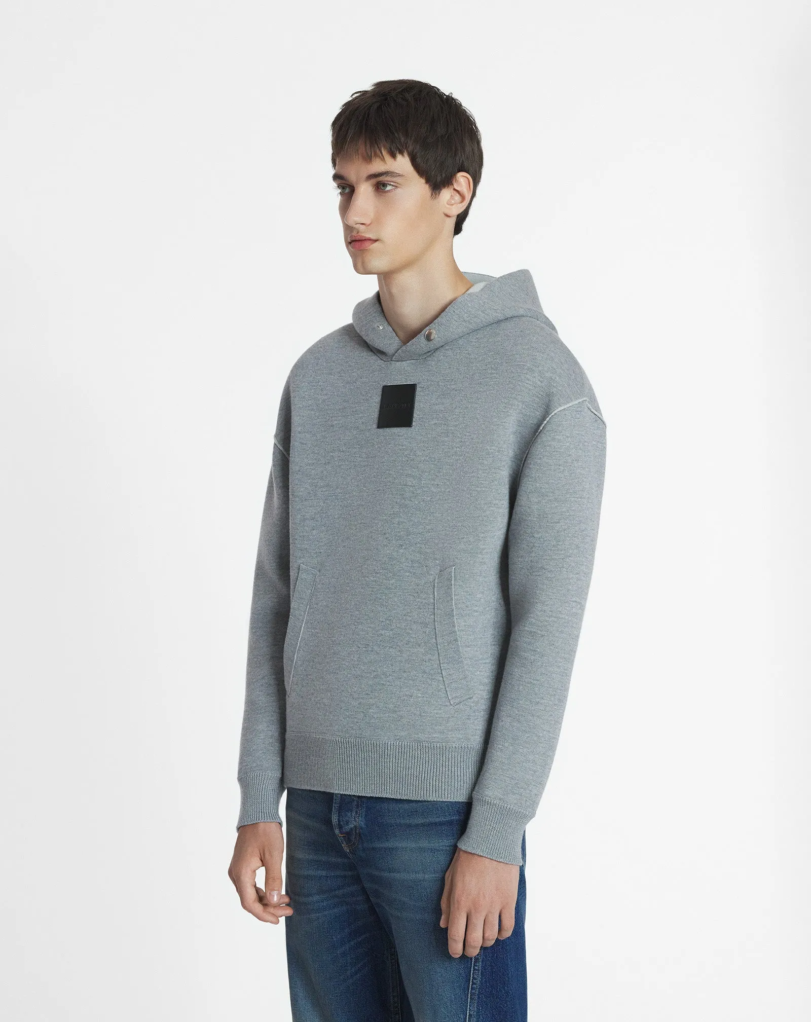 BAGGY WOOL HOODIE sold by Lanvin product image thumbnail 3