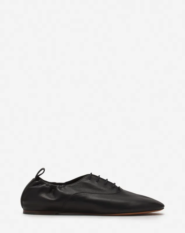 LACE-UP LEATHER SLIPPERS sold by Lanvin