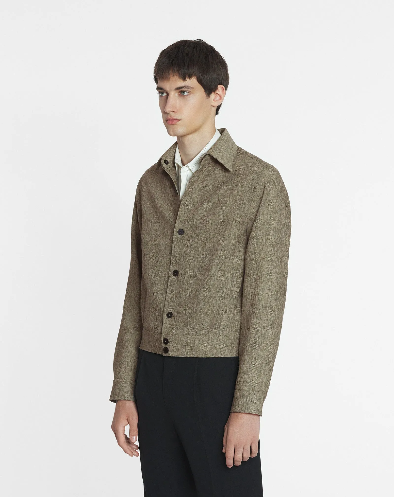 UNISEX SHORT WOOL OVERSHIRT sold by Lanvin product image thumbnail 5