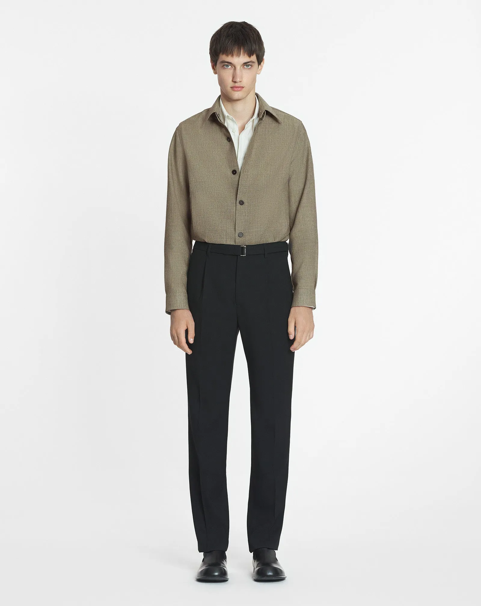 UNISEX SHORT WOOL OVERSHIRT sold by Lanvin product image thumbnail 3