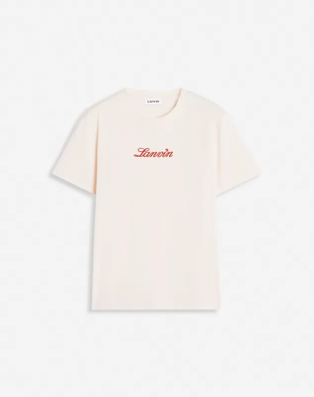 LANVIN EMBROIDERED T-SHIRT sold by Lanvin