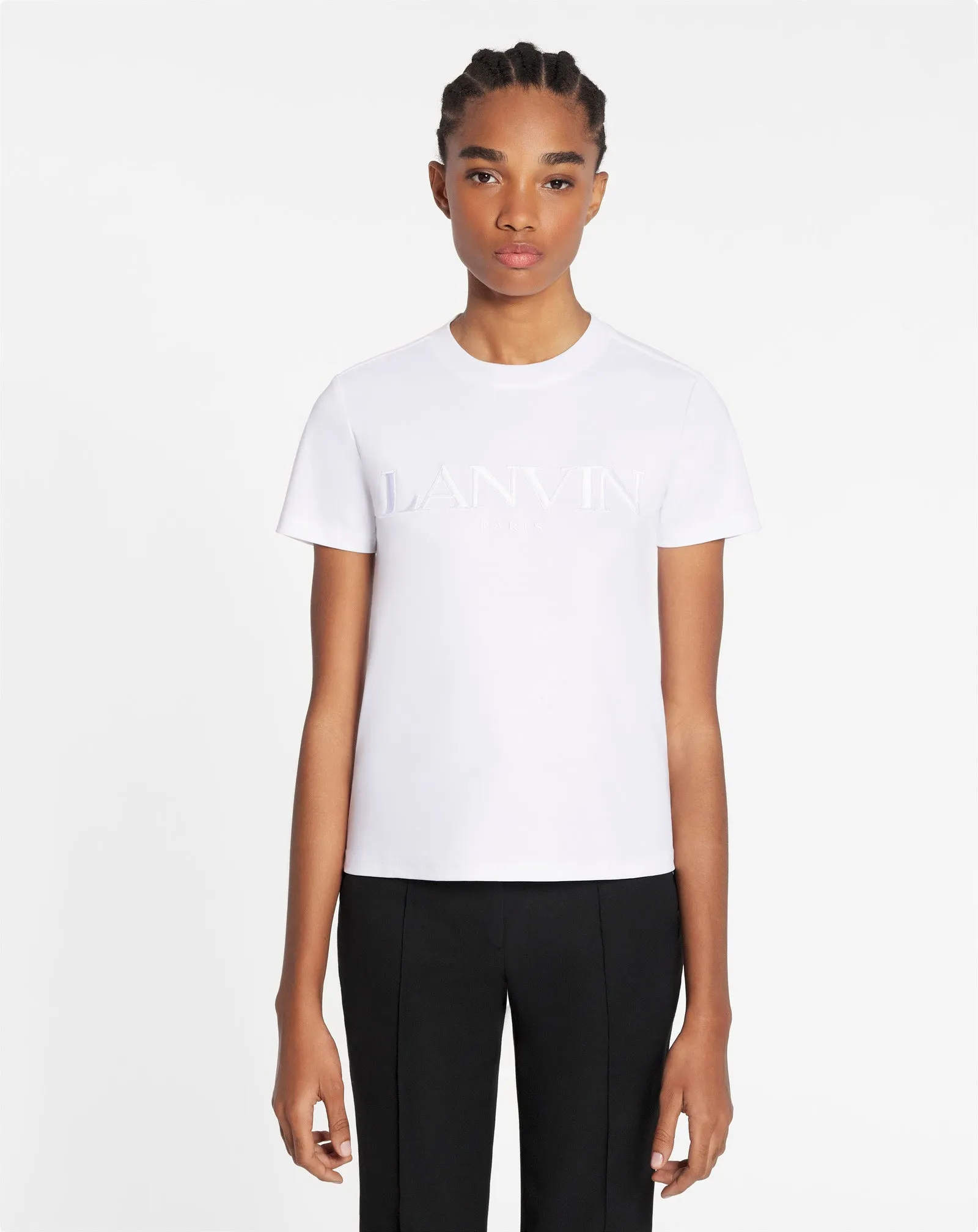 CLASSIC FIT LANVIN EMBROIDERED T-SHIRT sold by Lanvin product image thumbnail 2