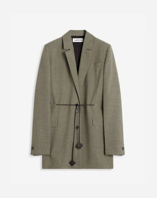 BELTED WOOL JACKET sold by Lanvin