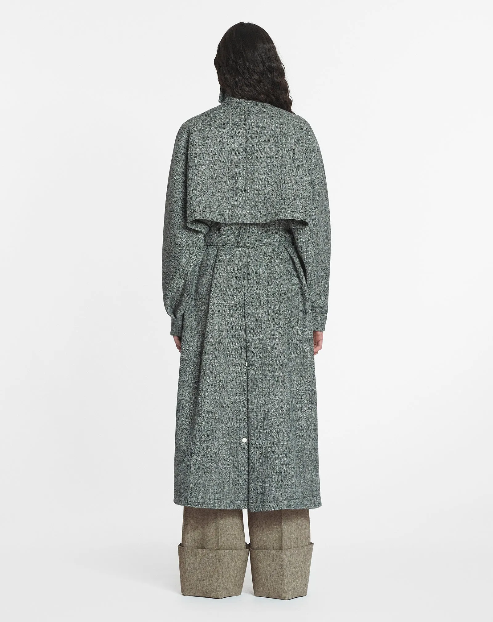 WOOL TRENCH COAT sold by Lanvin product image thumbnail 4