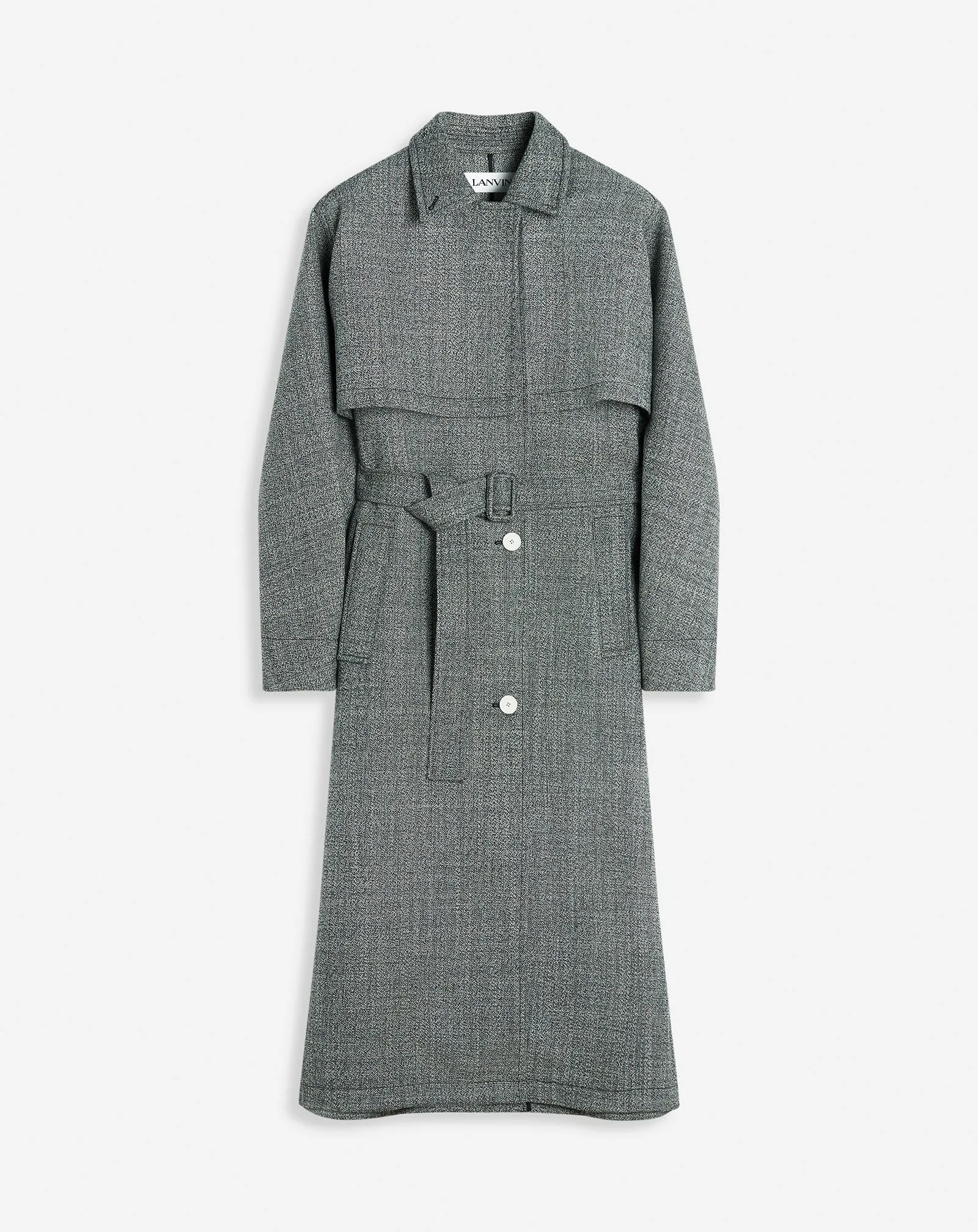 WOOL TRENCH COAT sold by Lanvin