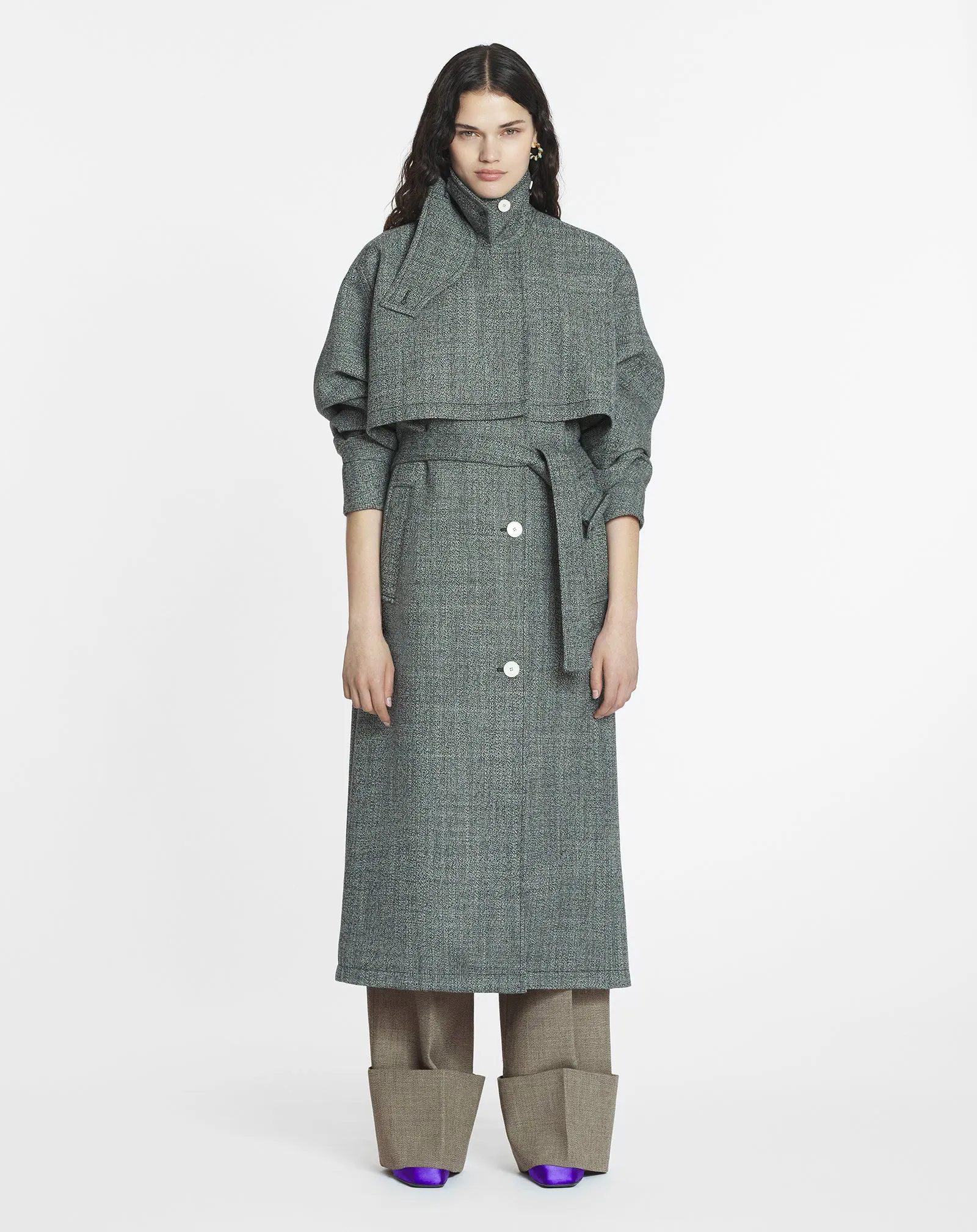 WOOL TRENCH COAT sold by Lanvin product image thumbnail 2