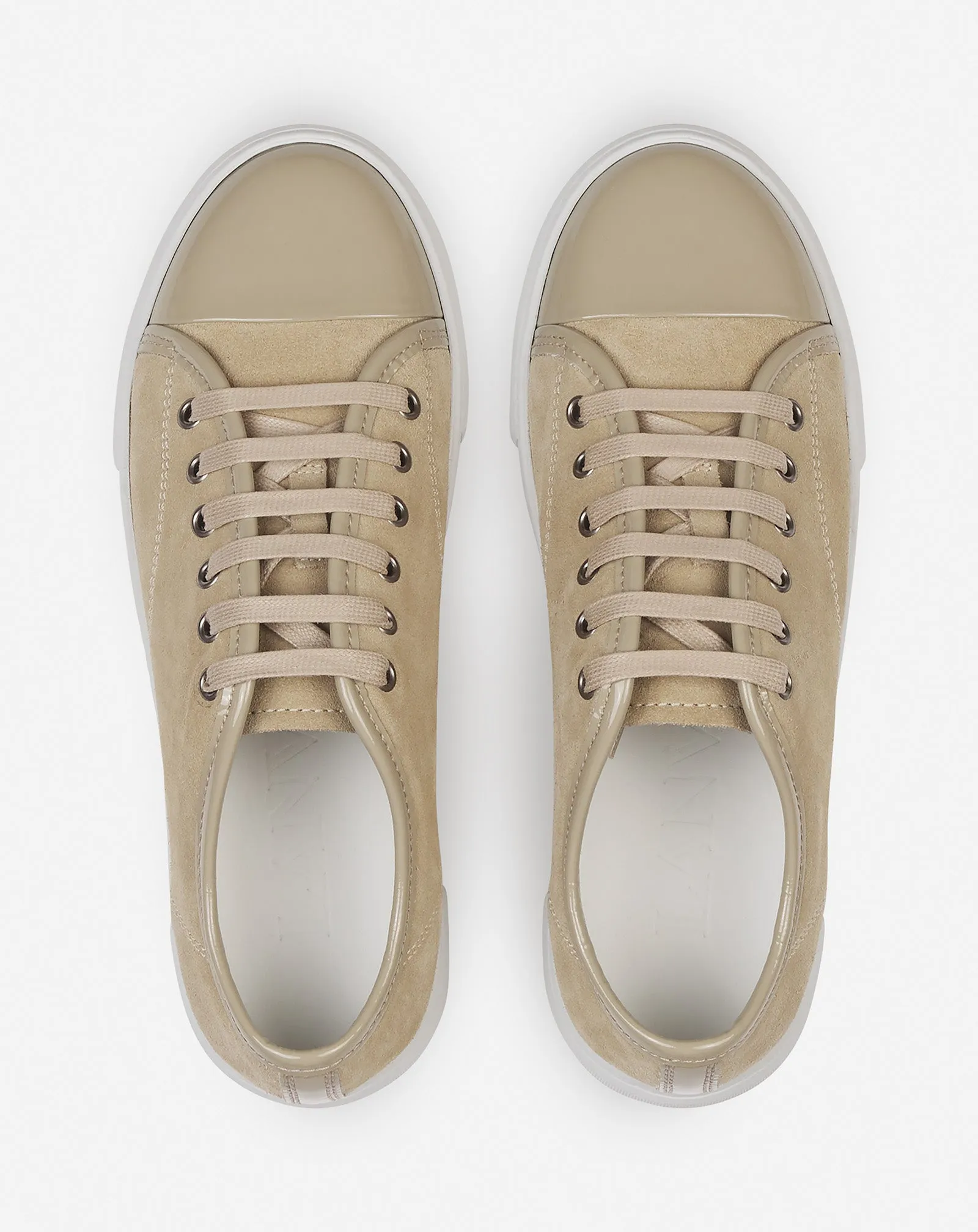 DBB1 SNEAKERS IN SUEDE AND PATENT LEATHER sold by Lanvin product image thumbnail 3