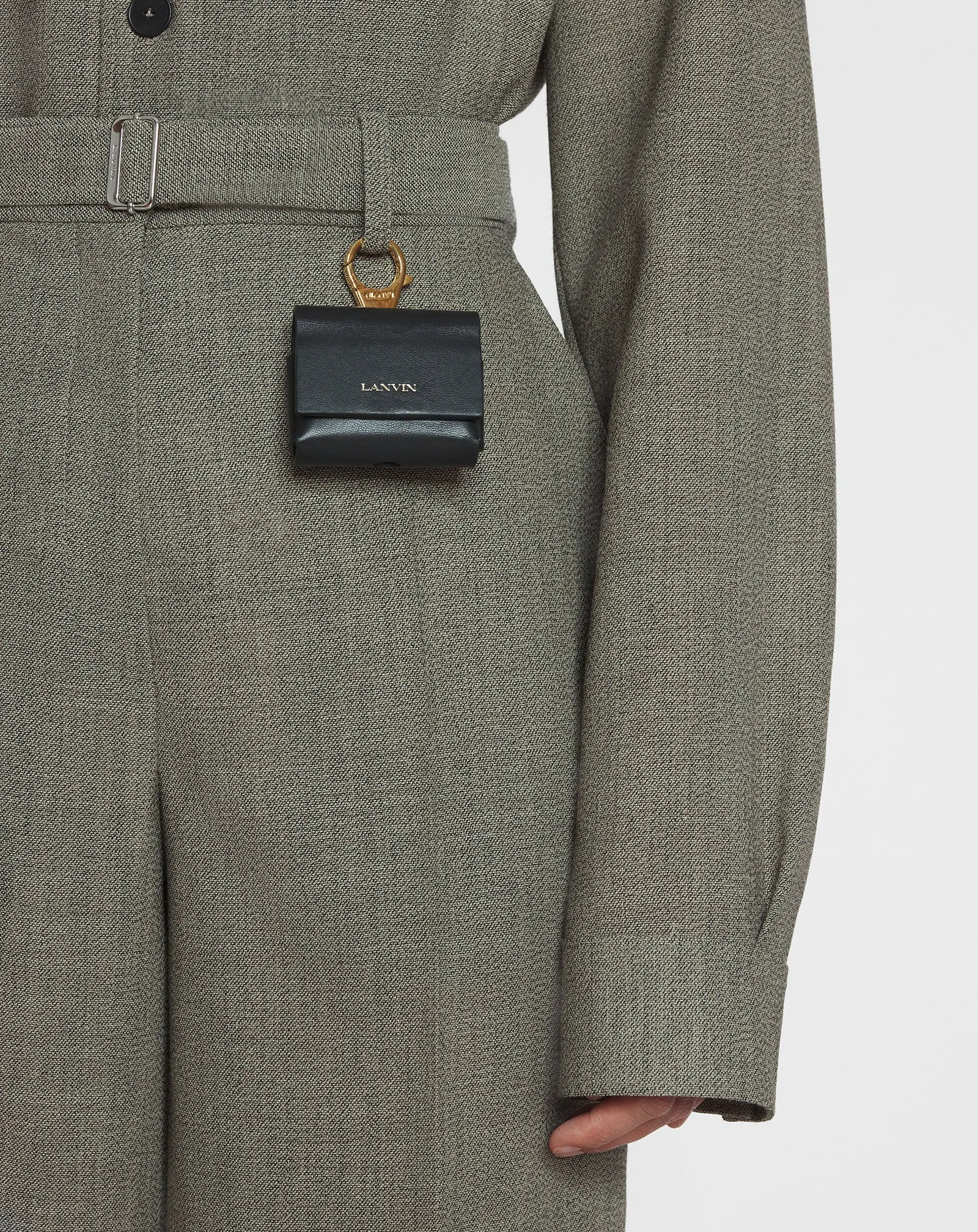 LANVIN SIGNATURE LEATHER CASE FOR AIRPODS PRO sold by Lanvin product image thumbnail 2